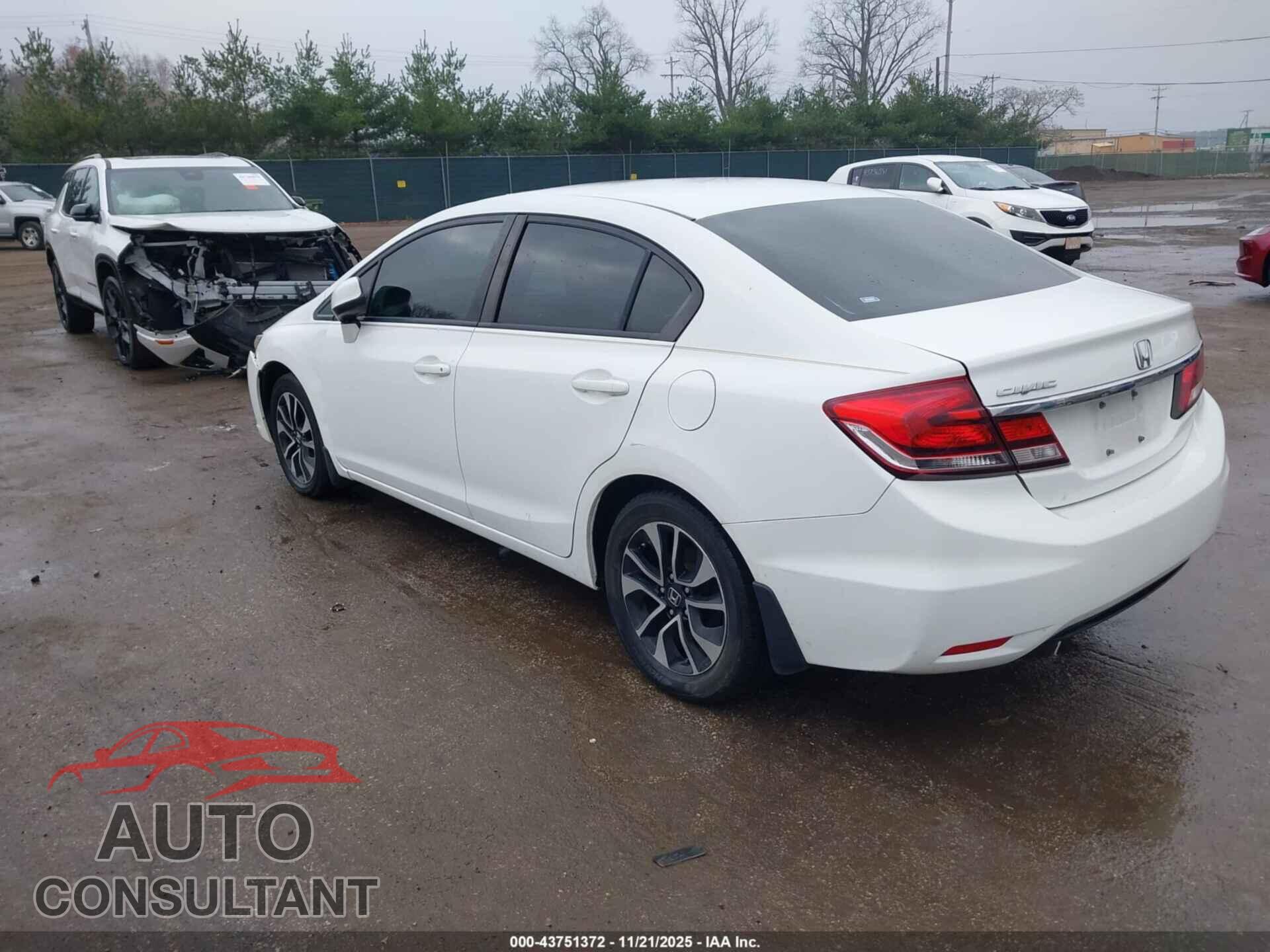 HONDA CIVIC 2013 - 19XFB2F84DE085337