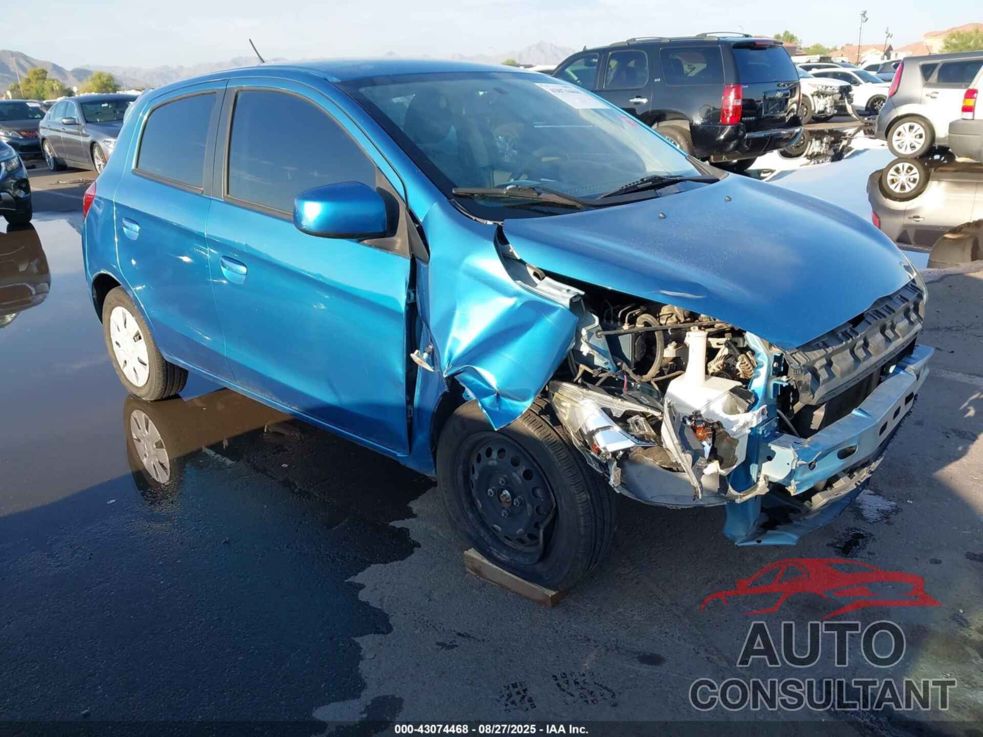 MITSUBISHI MIRAGE 2015 - ML32A3HJ3FH058329