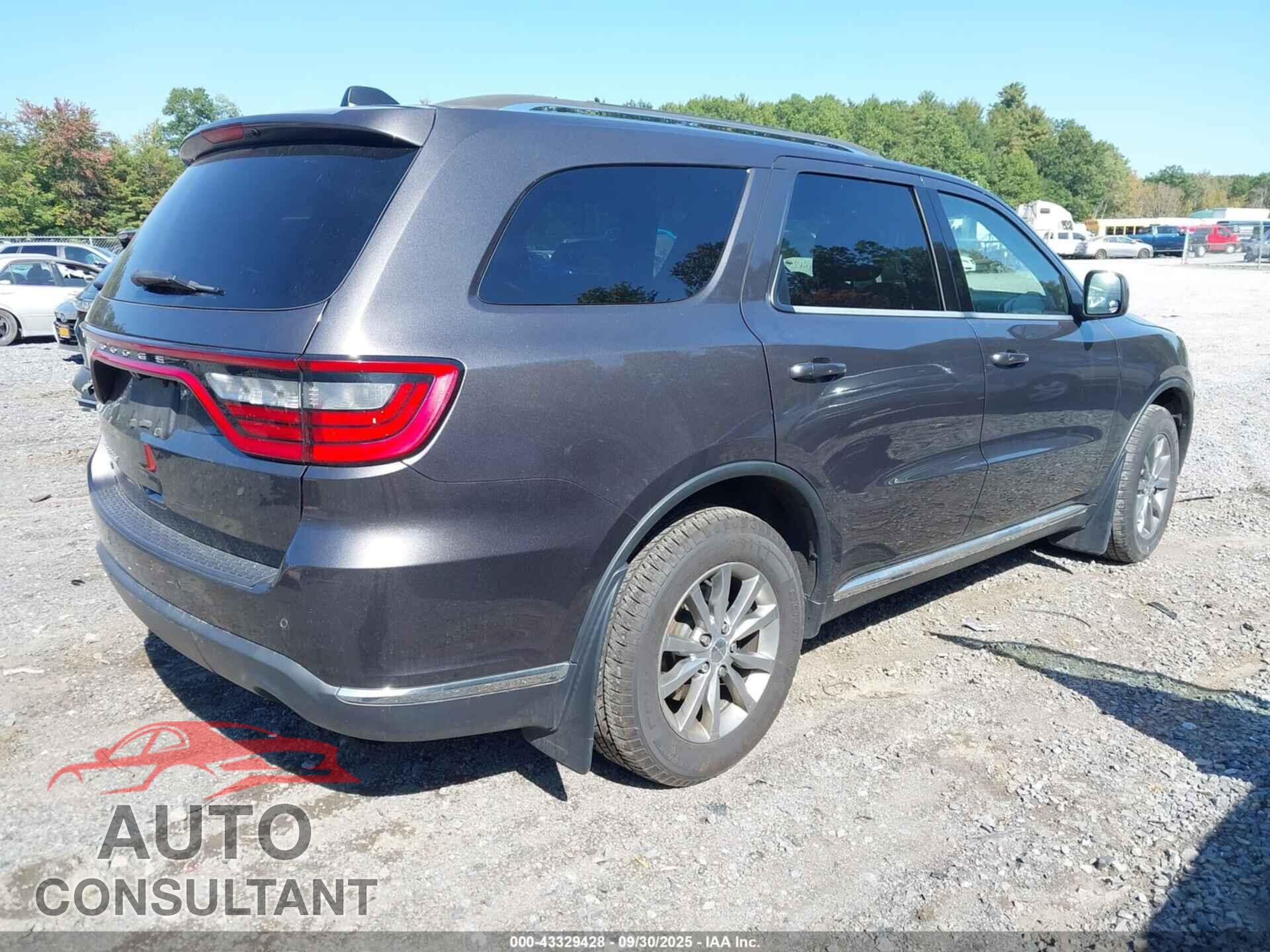 DODGE DURANGO 2018 - 1C4RDJAG4JC324128