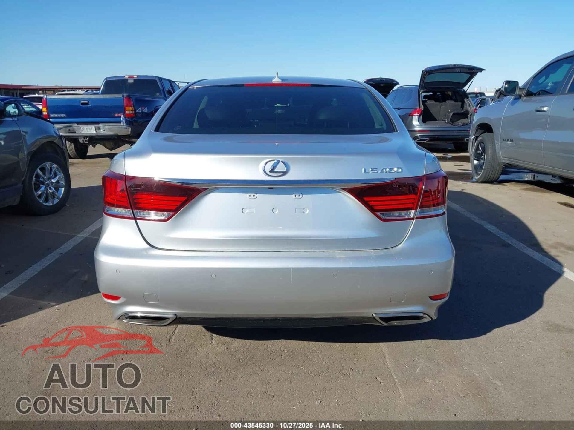 LEXUS LS 460 2013 - JTHBL5EF0D5124951