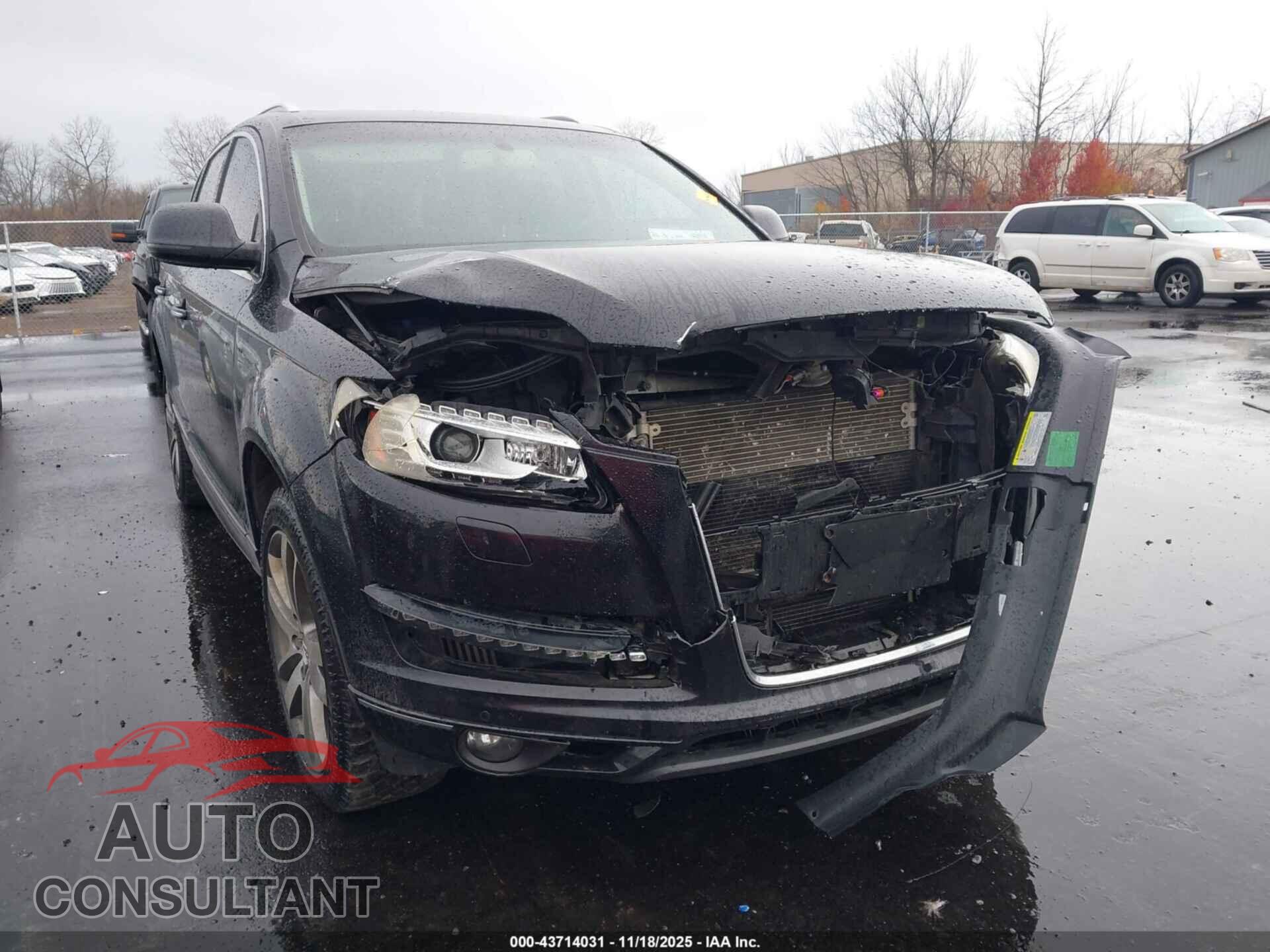 AUDI Q7 2012 - WA1VMAFEXCD008679