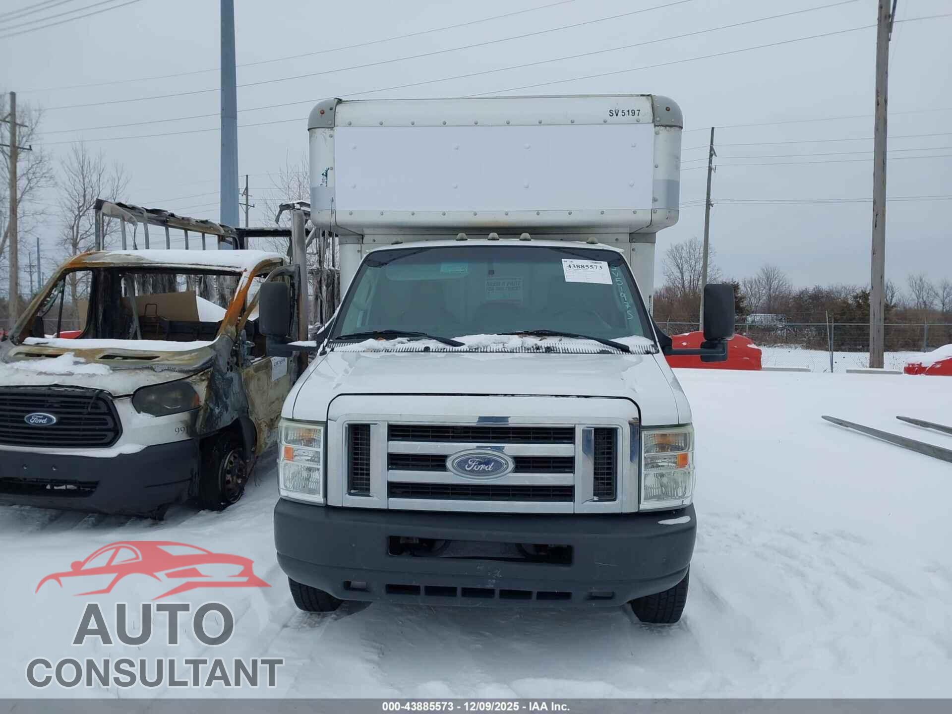FORD E-450 CUTAWAY 2012 - 1FDXE4FS4CDA05310