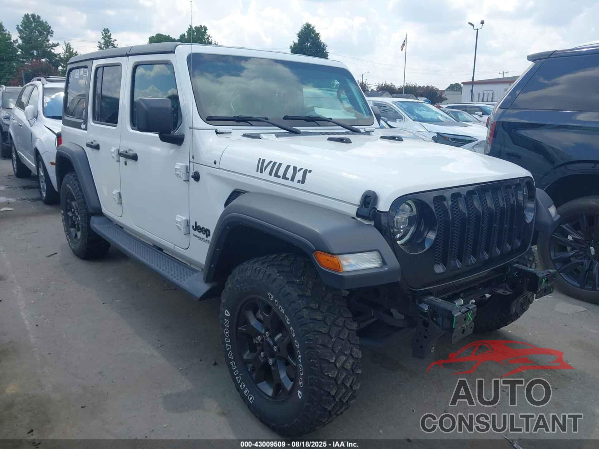 JEEP WRANGLER UNLIMITED 2022 - 1C4HJXDN1NW208973