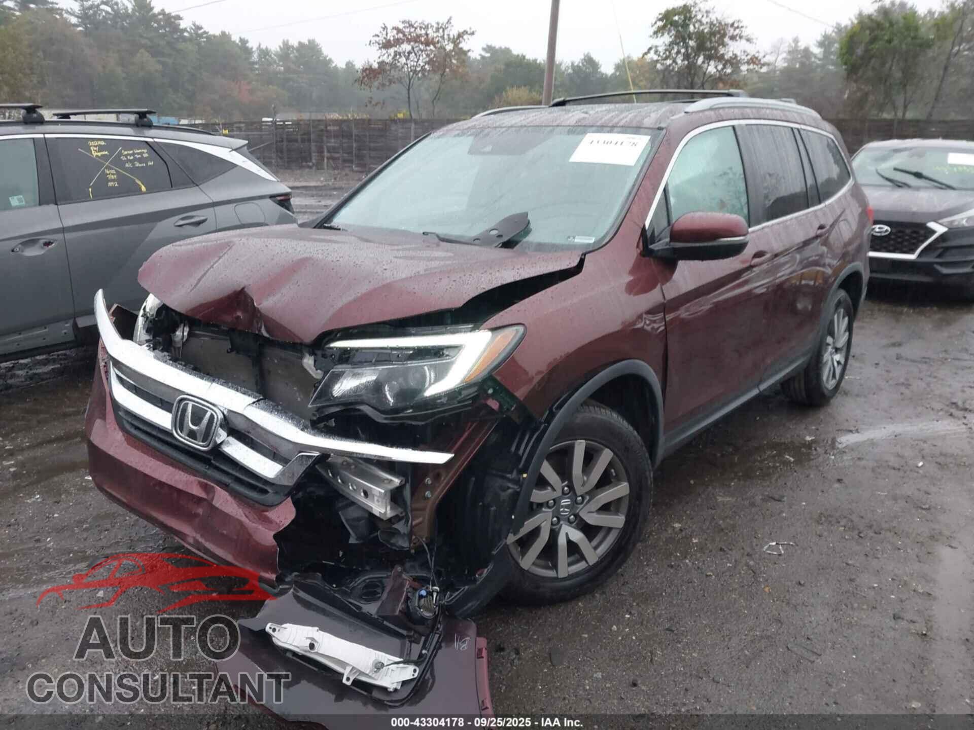 HONDA PILOT 2019 - 5FNYF6H56KB001064