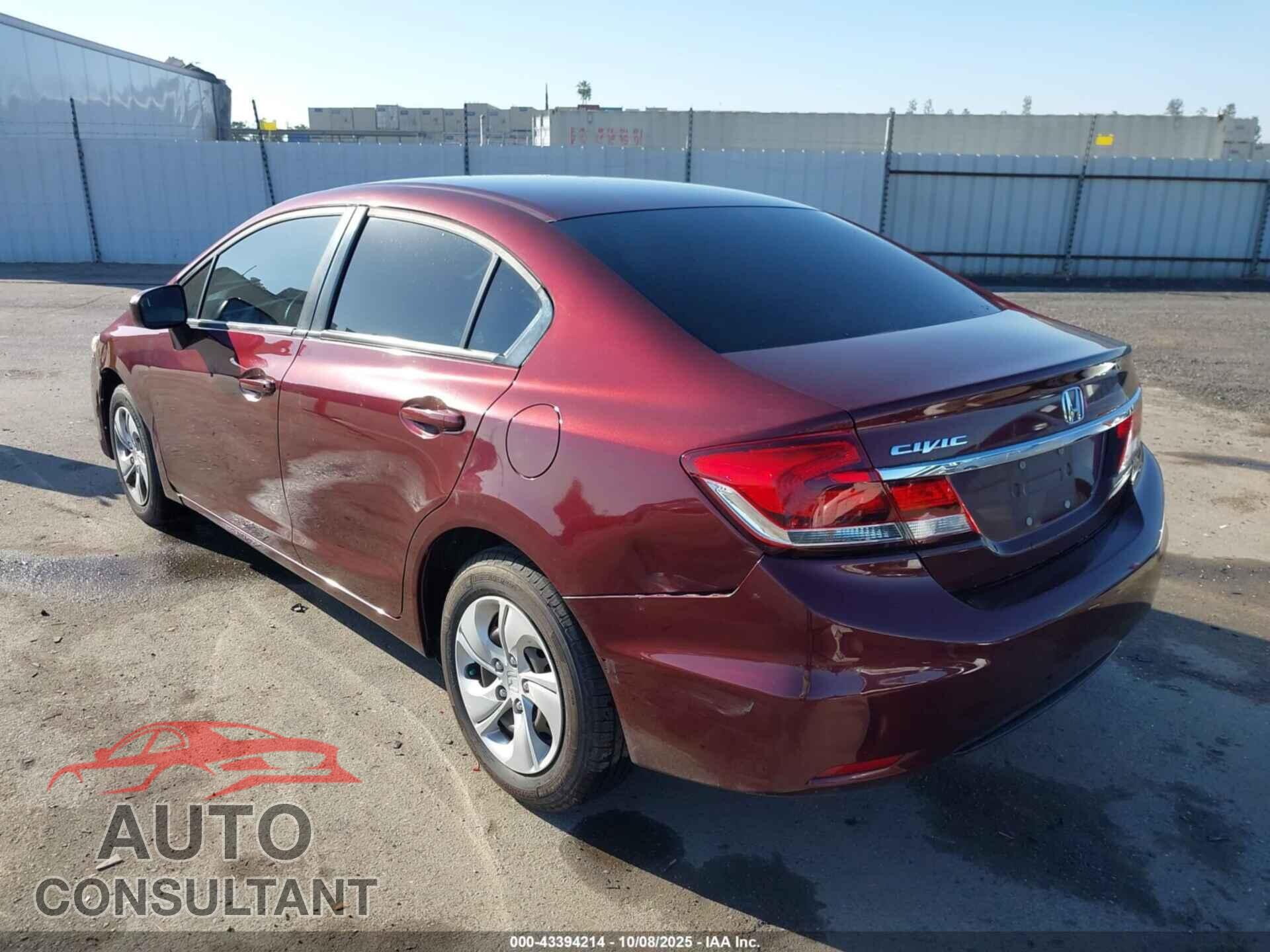HONDA CIVIC 2014 - 19XFB2F57EE255164