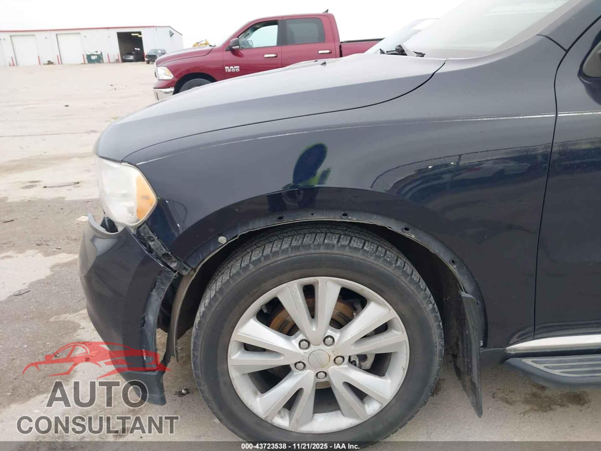 DODGE DURANGO 2011 - 1D4RE2GG2BC631120