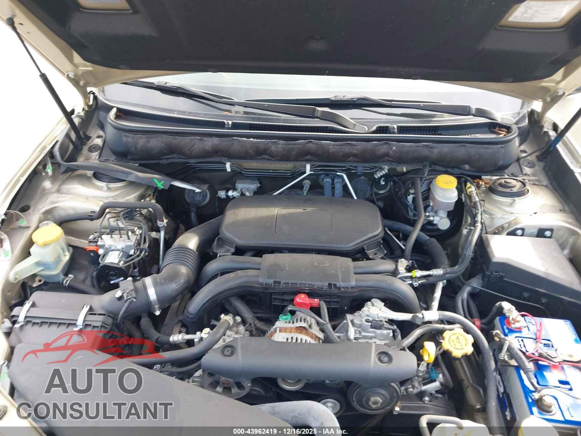 SUBARU OUTBACK 2010 - 4S4BRBCC3A3321543