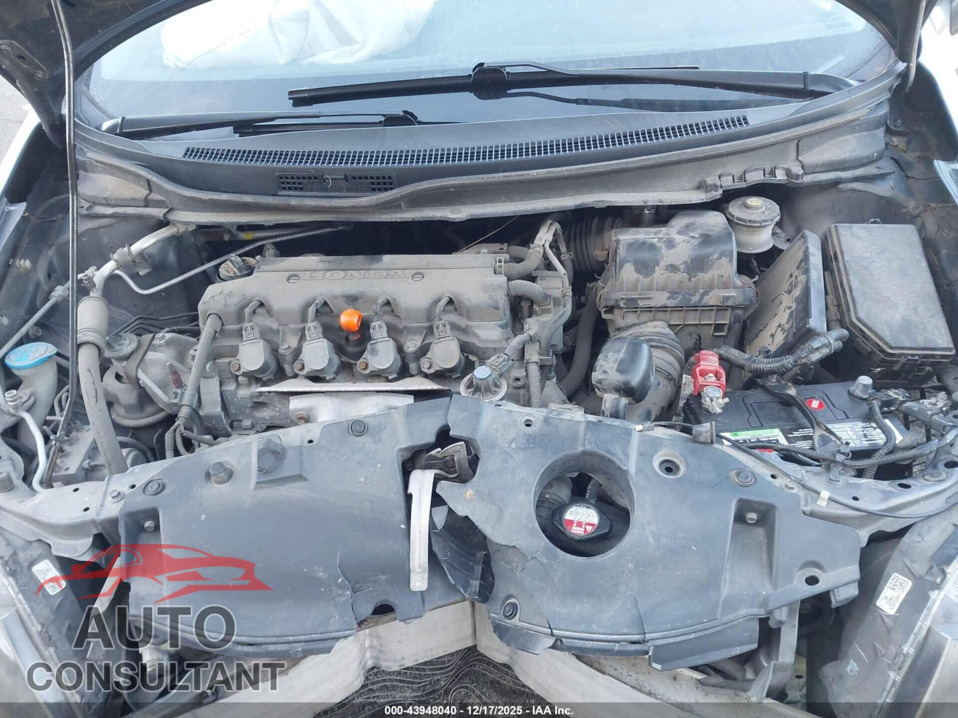 HONDA CIVIC 2013 - 19XFB2F96DE027190