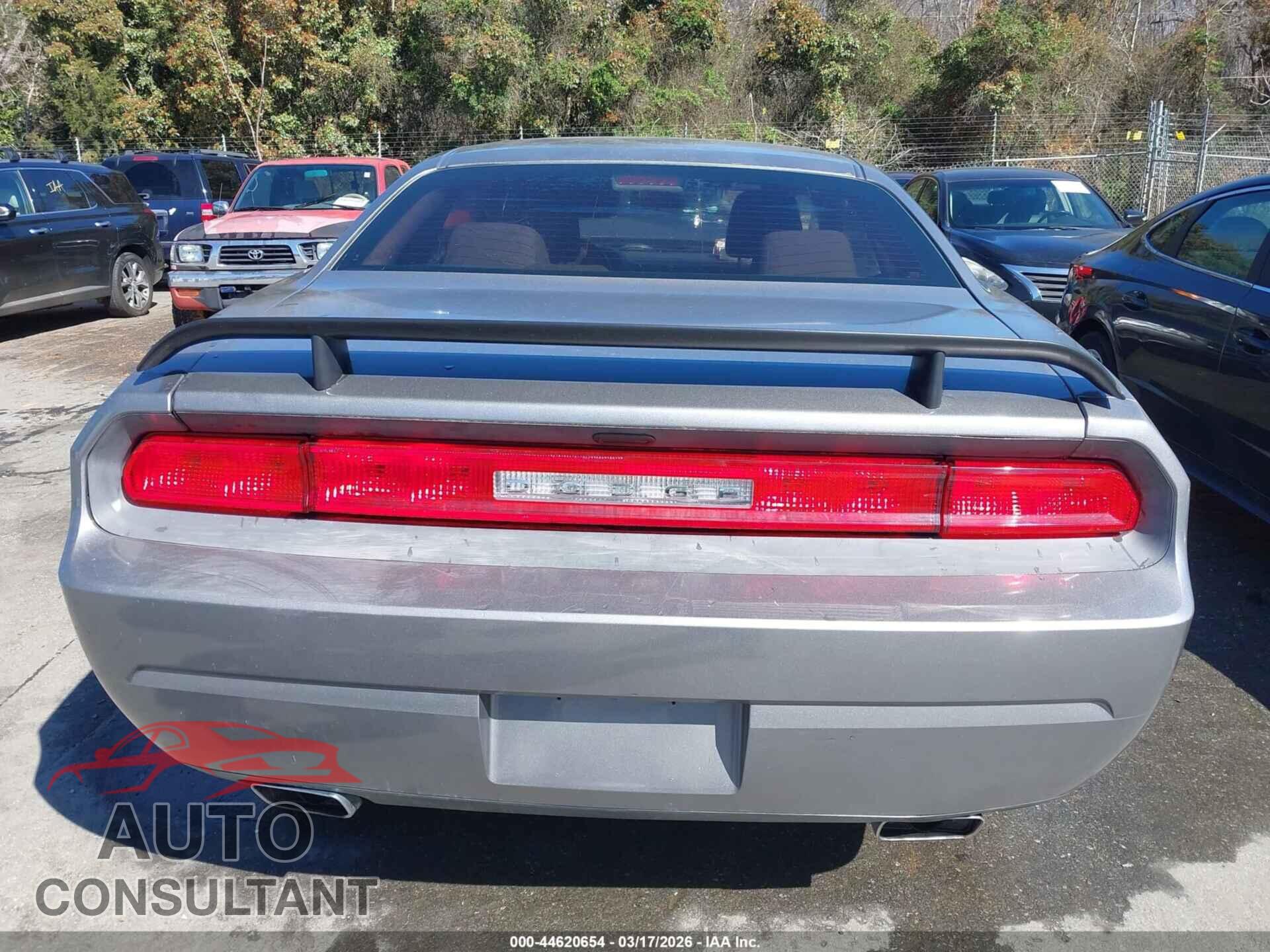DODGE CHALLENGER 2012 - 2C3CDYAGXCH186811