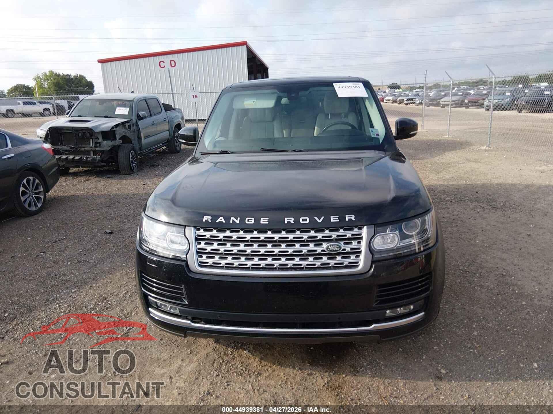 LAND ROVER RANGE ROVER 2015 - SALGS2TF9FA219703