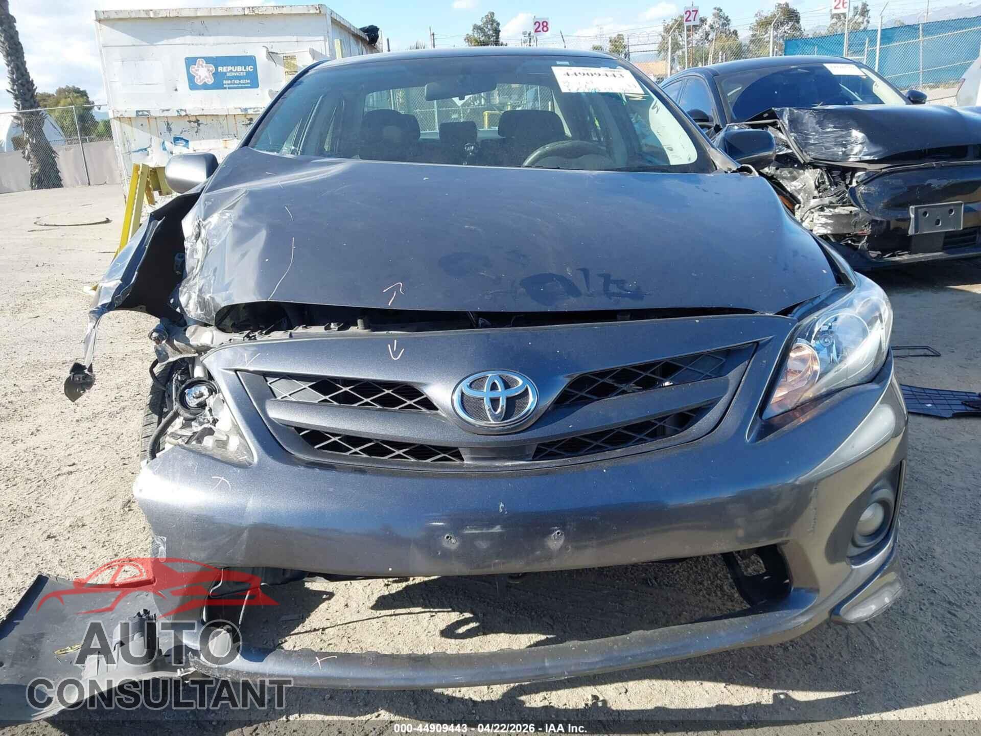 TOYOTA COROLLA 2012 - 5YFBU4EEXCP054229