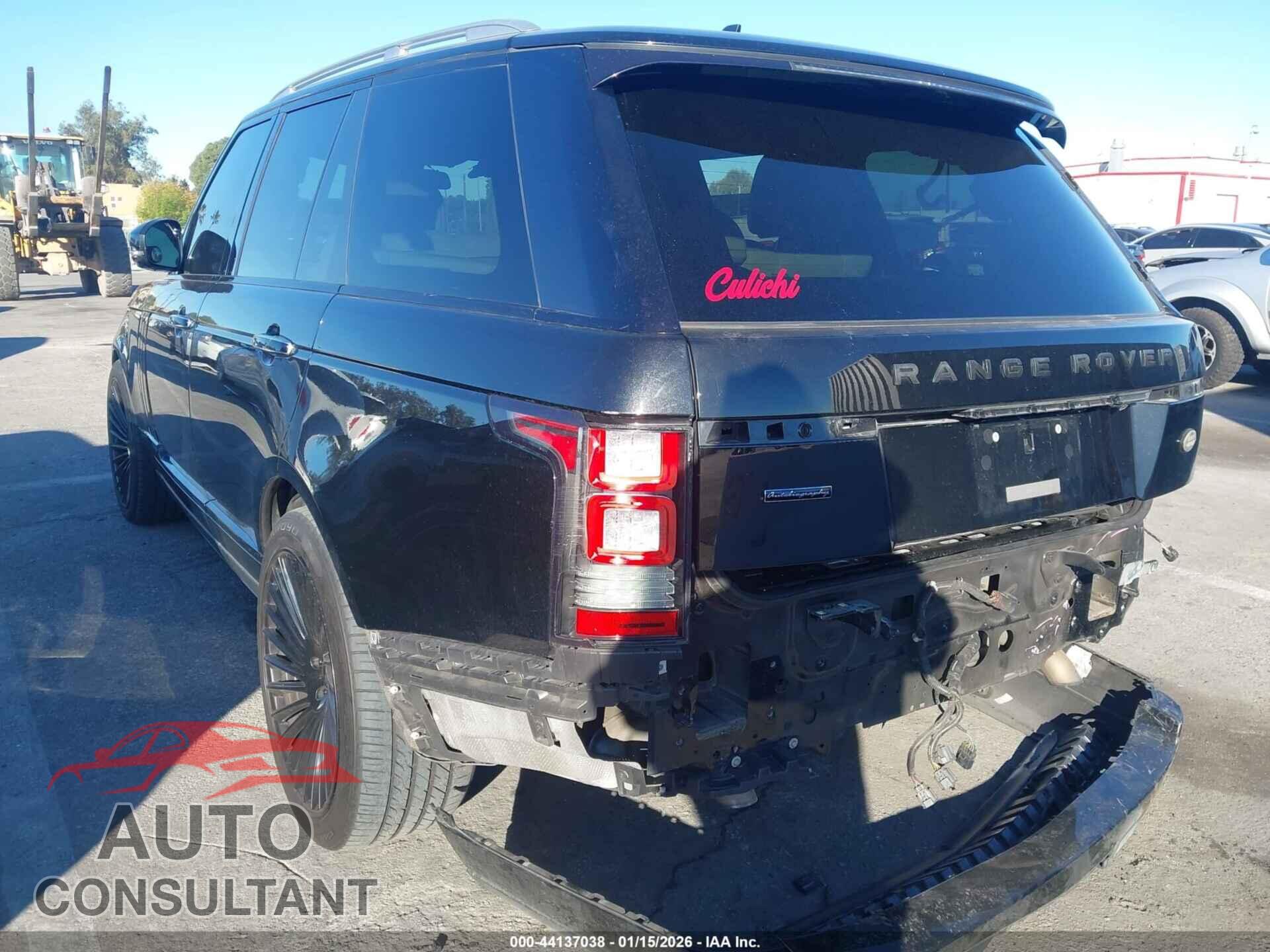 LAND ROVER RANGE ROVER 2015 - SALGV2TF2FA236527