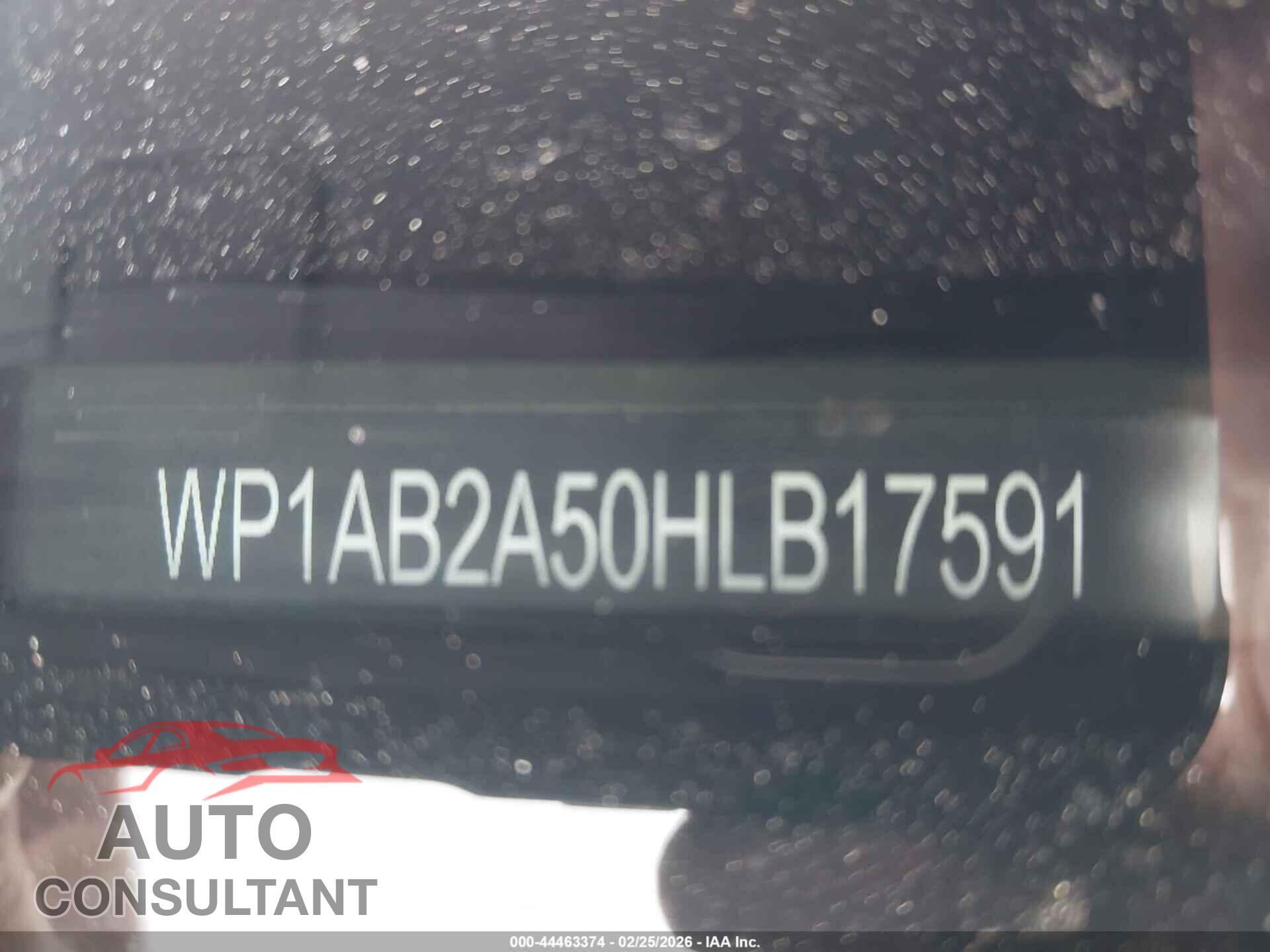 PORSCHE MACAN 2017 - WP1AB2A50HLB17591