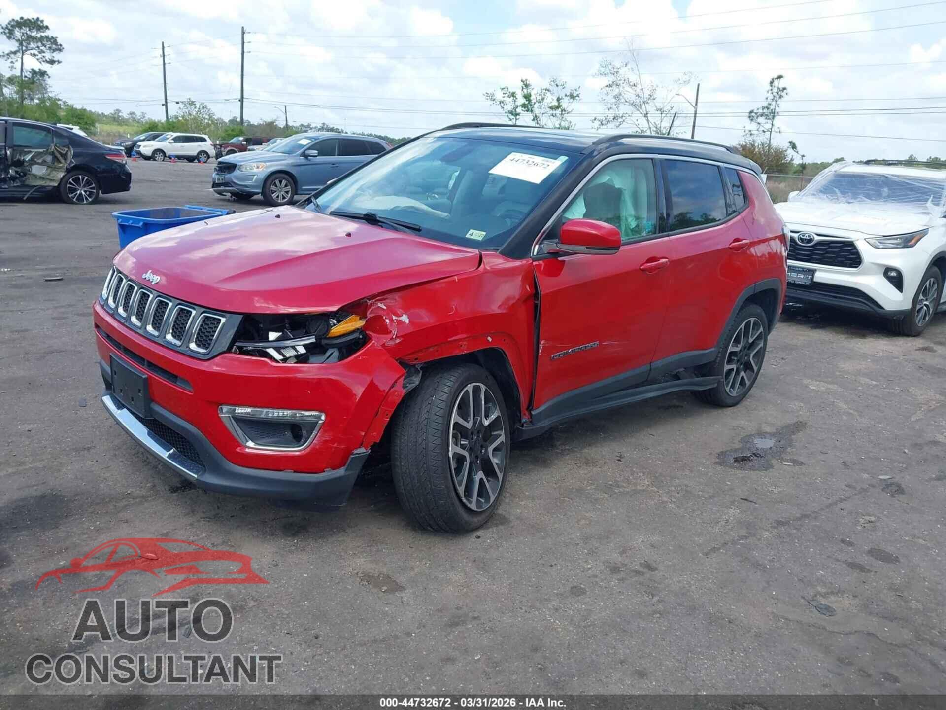 JEEP COMPASS 2018 - 3C4NJDCB2JT163664