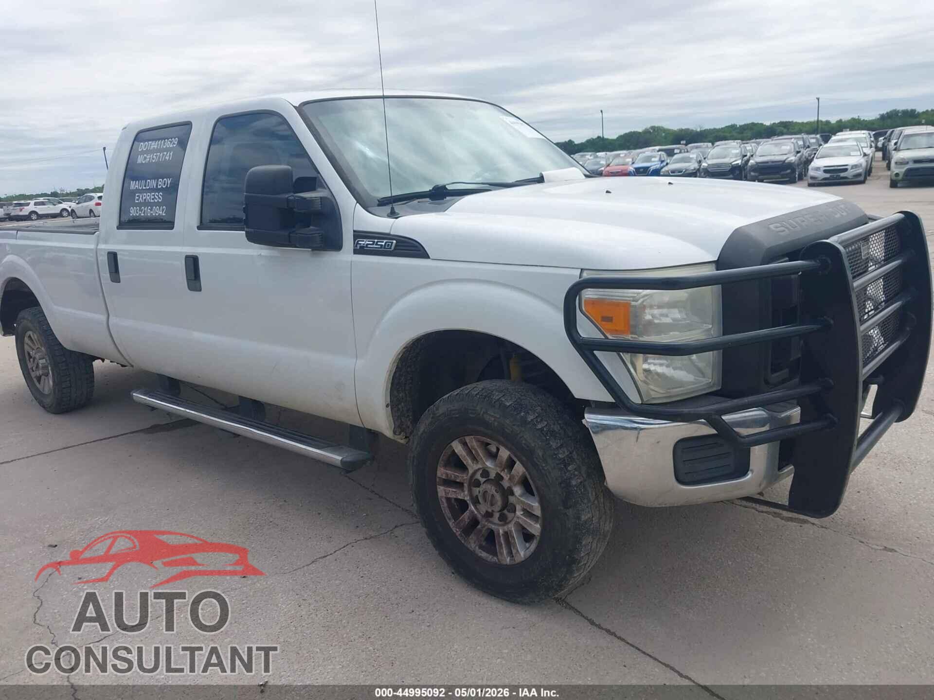 FORD F-250 2011 - 1FT7W2B60BEB73467