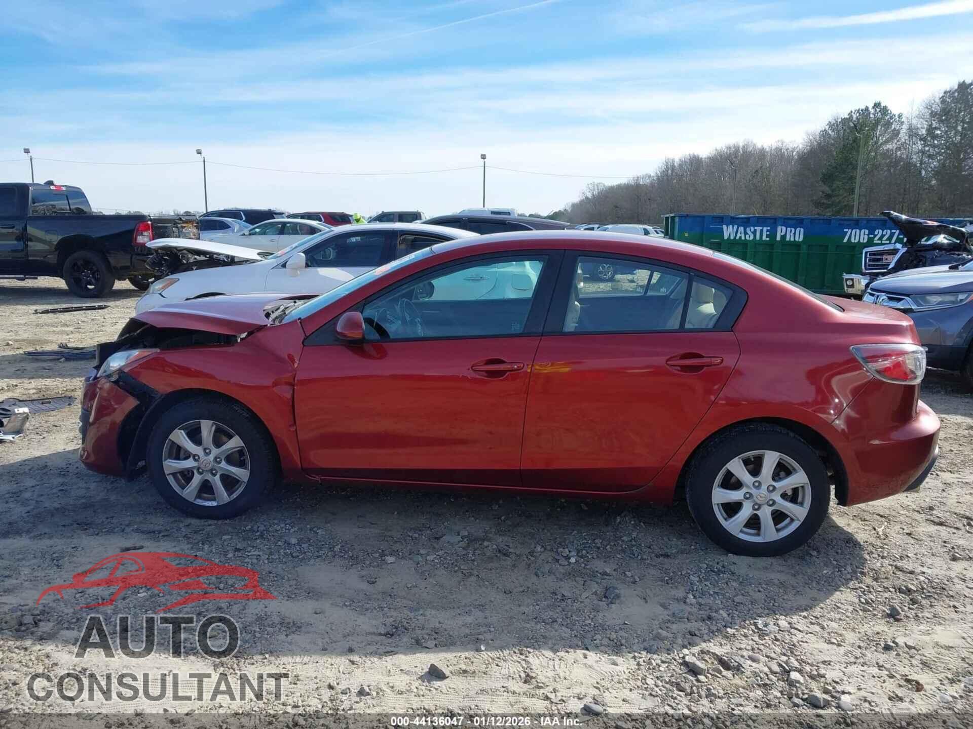 MAZDA MAZDA3 2010 - JM1BL1SF8A1237483