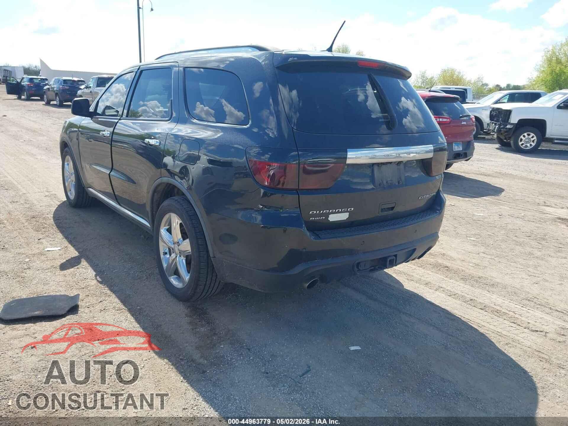 DODGE DURANGO 2011 - 1D4SE5GT7BC693337