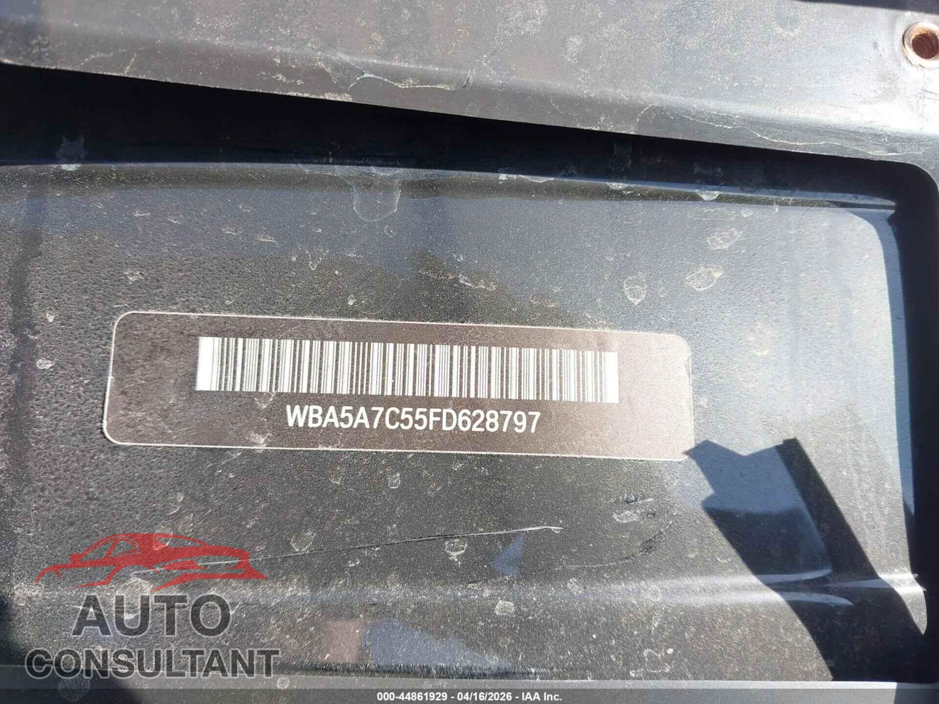 BMW 528I 2015 - WBA5A7C55FD628797