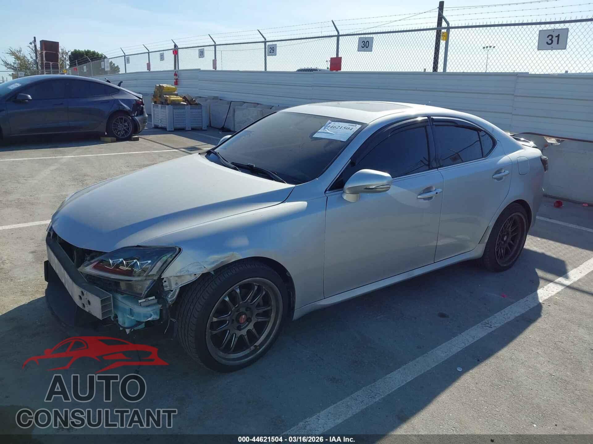 LEXUS IS 250 2012 - JTHBF5C24C5169056