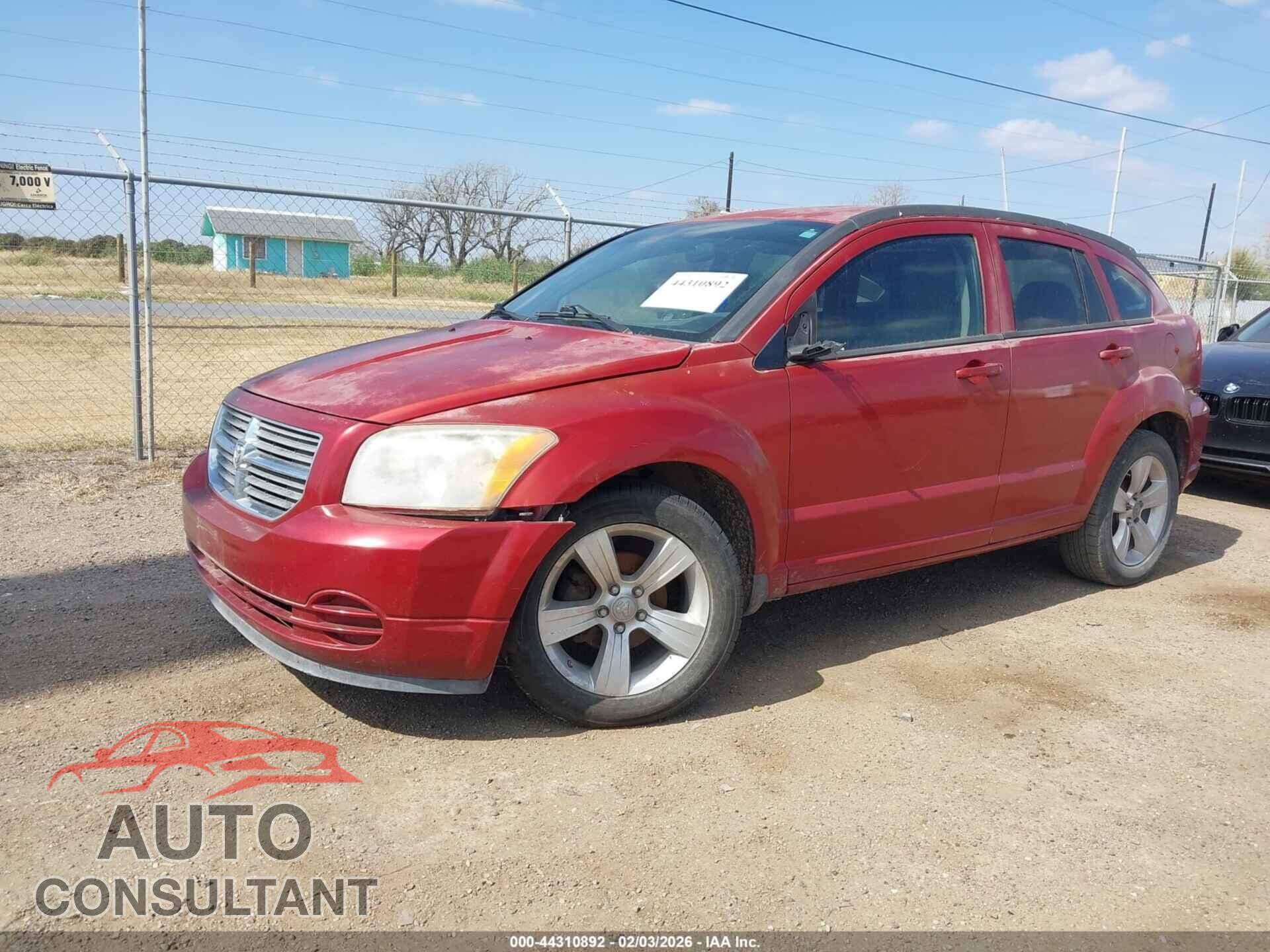 DODGE CALIBER 2010 - 1B3CB4HA8AD664828