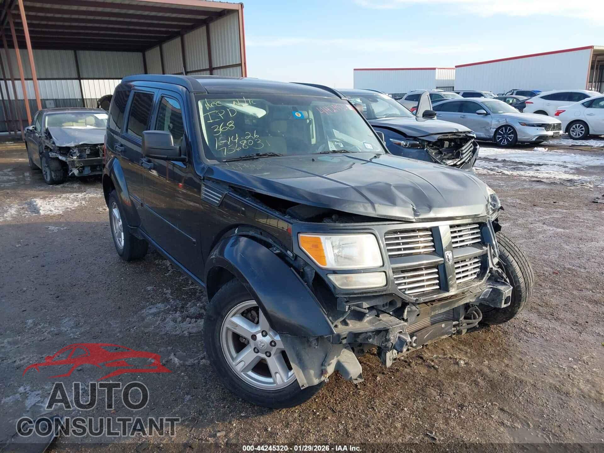 DODGE NITRO 2011 - 1D4PT5GK7BW561339