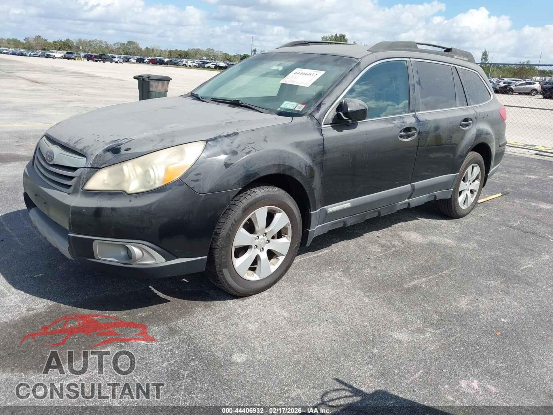 SUBARU OUTBACK 2011 - 4S4BRBLC9B3372417