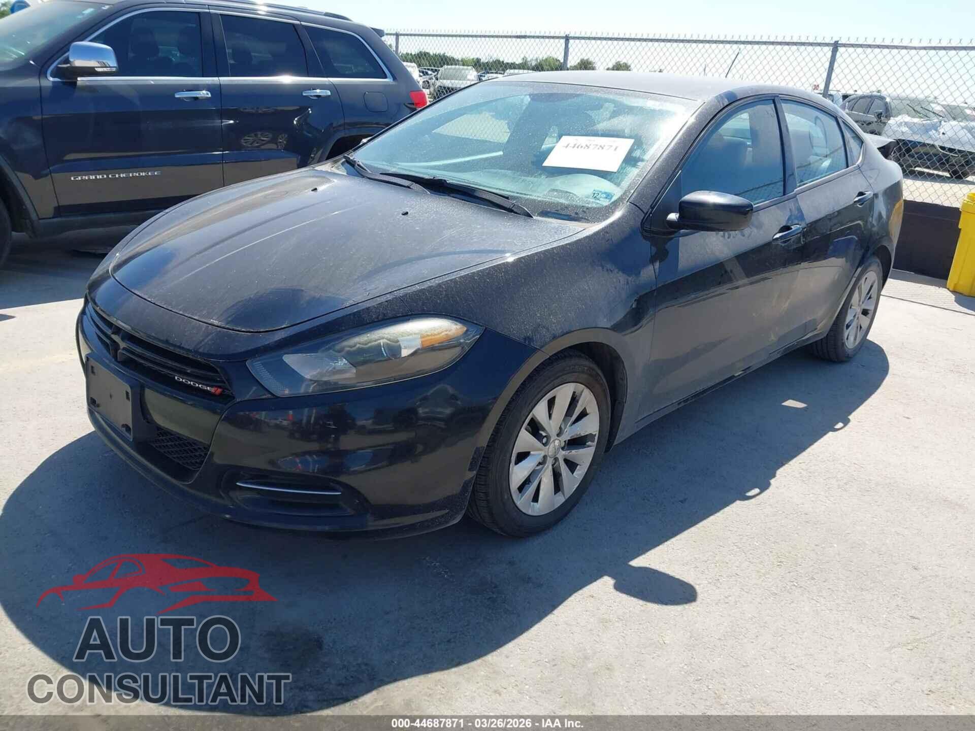 DODGE DART 2014 - 1C3CDFBB1ED851599