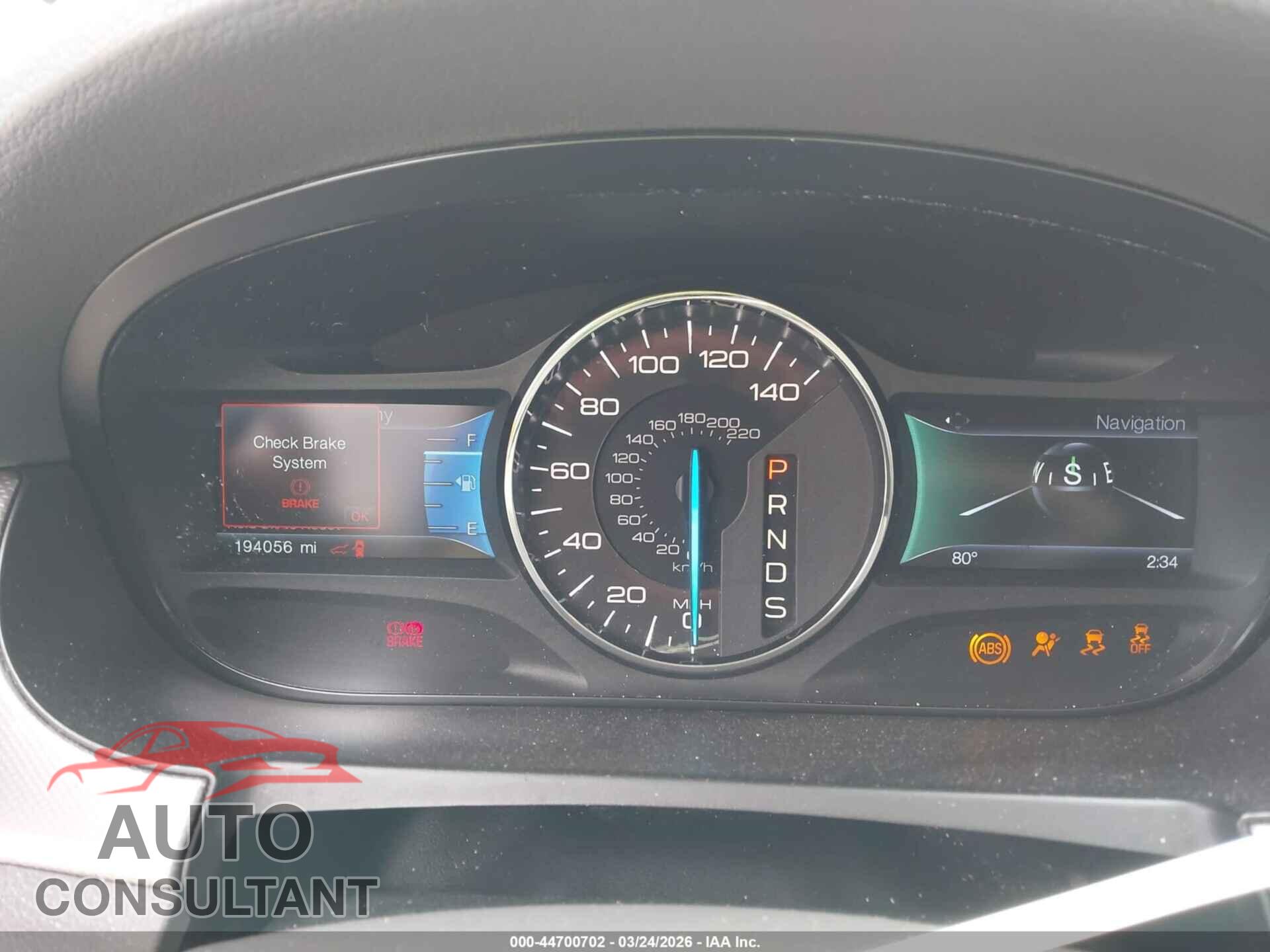 FORD EDGE 2014 - 2FMDK3JC8EBA81871
