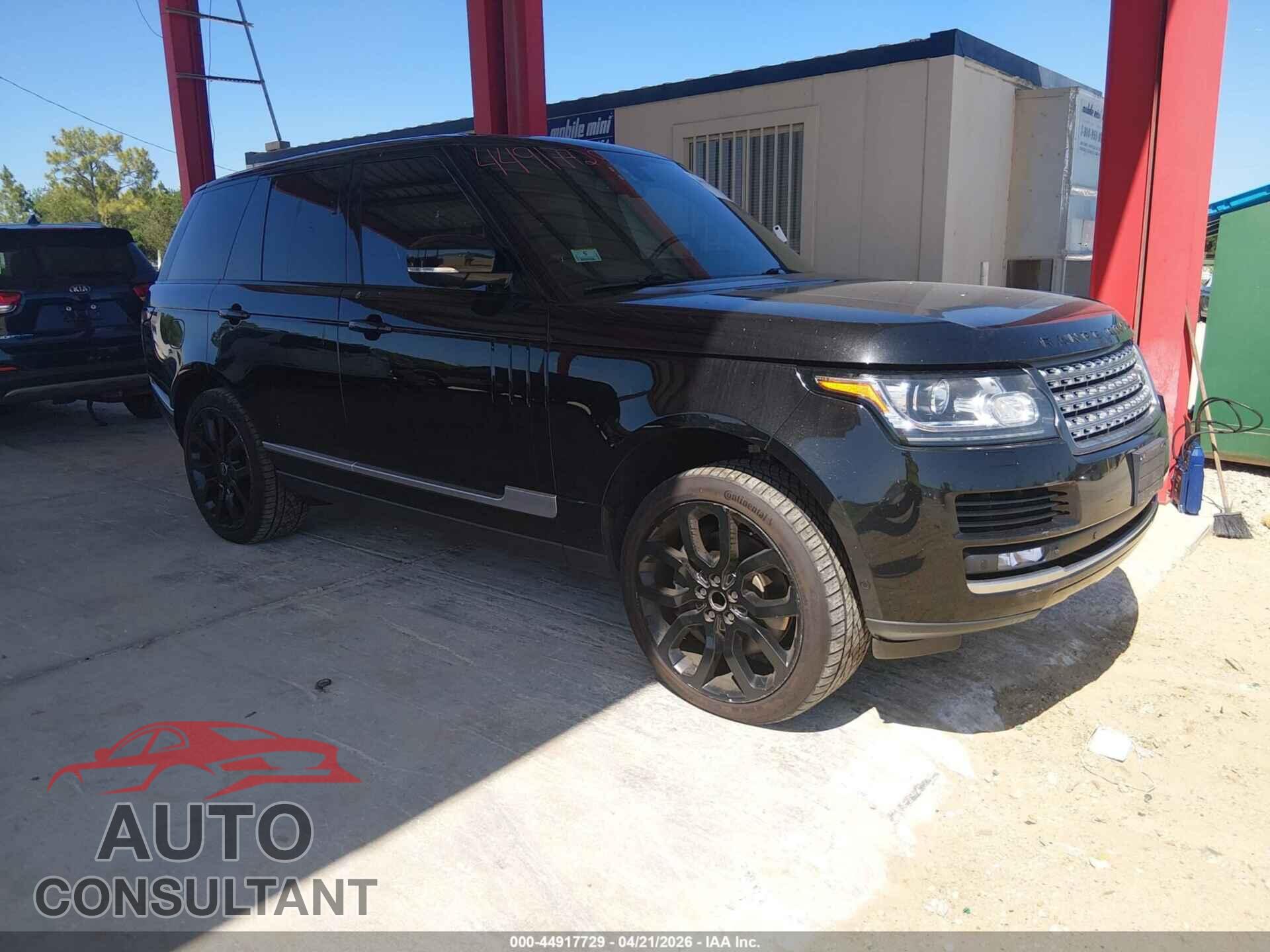 LAND ROVER RANGE ROVER 2013 - SALGS2EF8DA112409