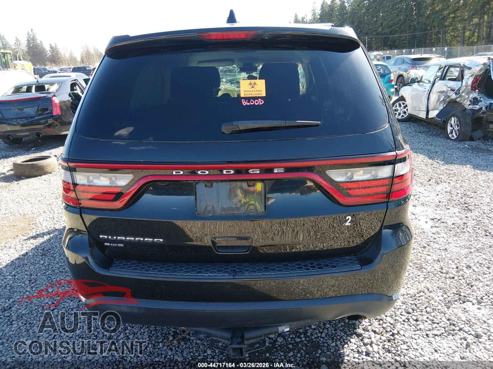 DODGE DURANGO 2015 - 1C4RDJAGXFC101857