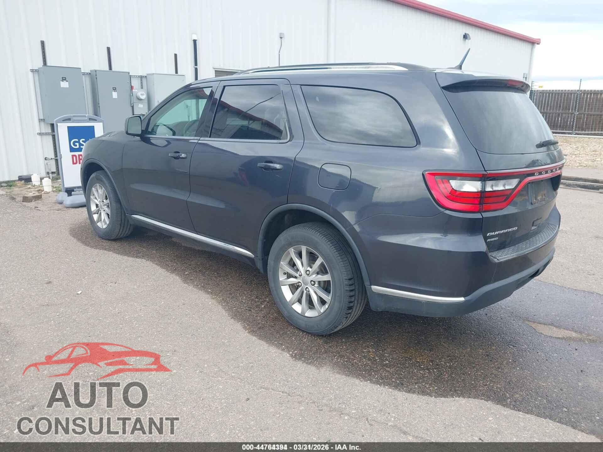 DODGE DURANGO 2016 - 1C4RDJAG6GC442013