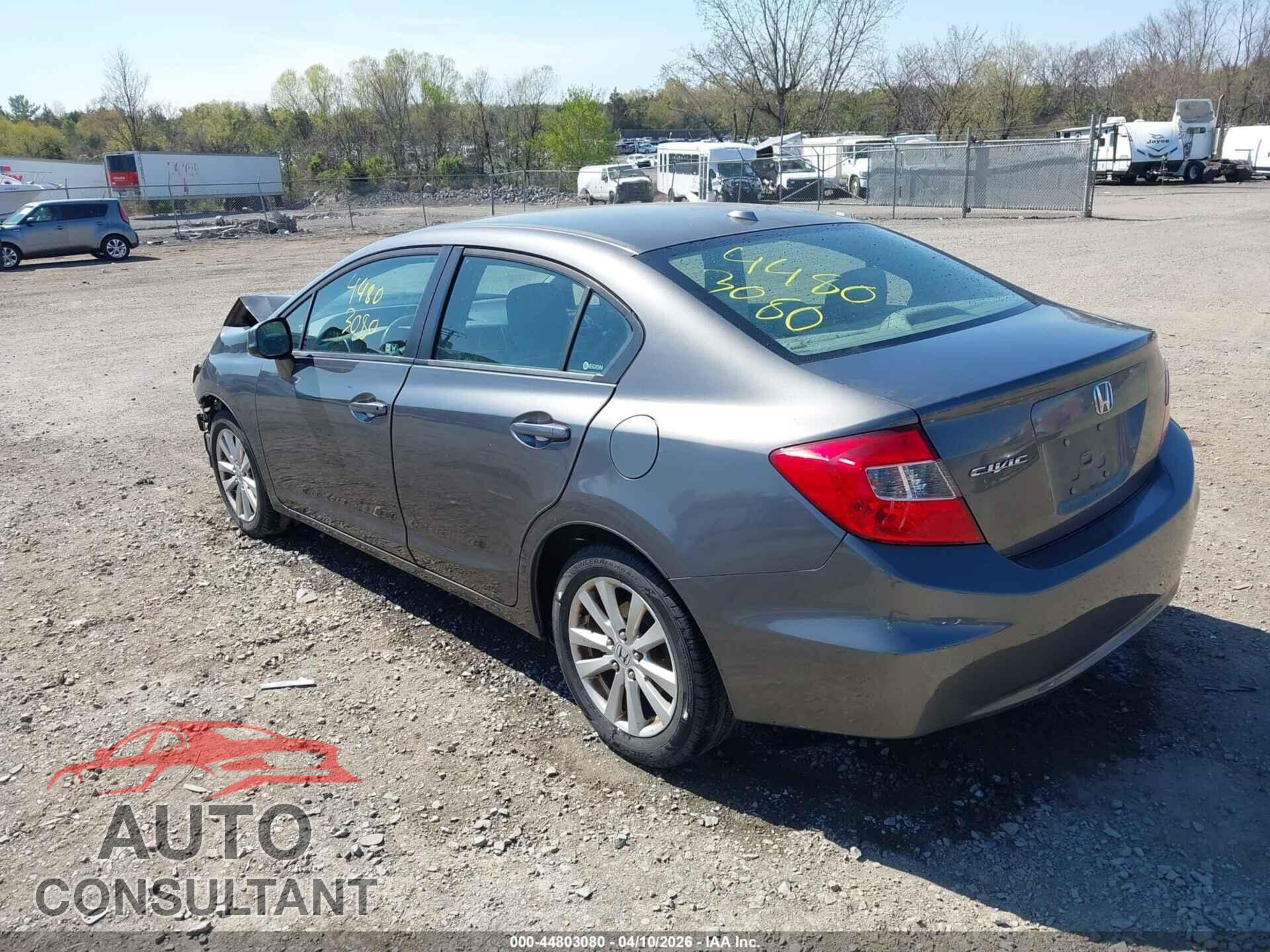 HONDA CIVIC 2012 - 2HGFB2F82CH536124