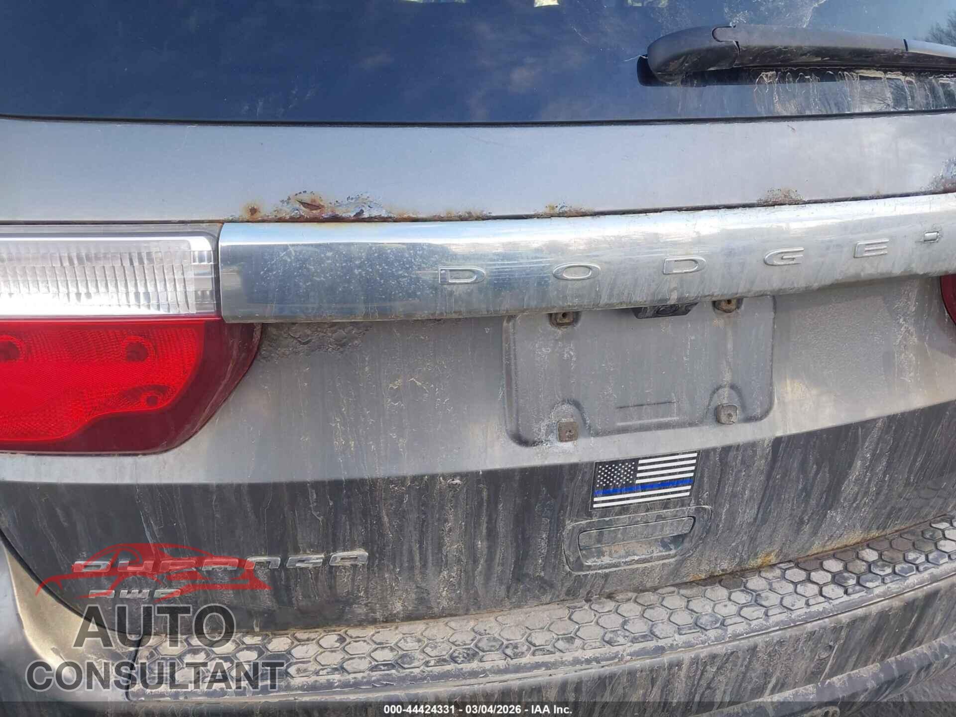 DODGE DURANGO 2011 - 1D4RE4GGXBC732322