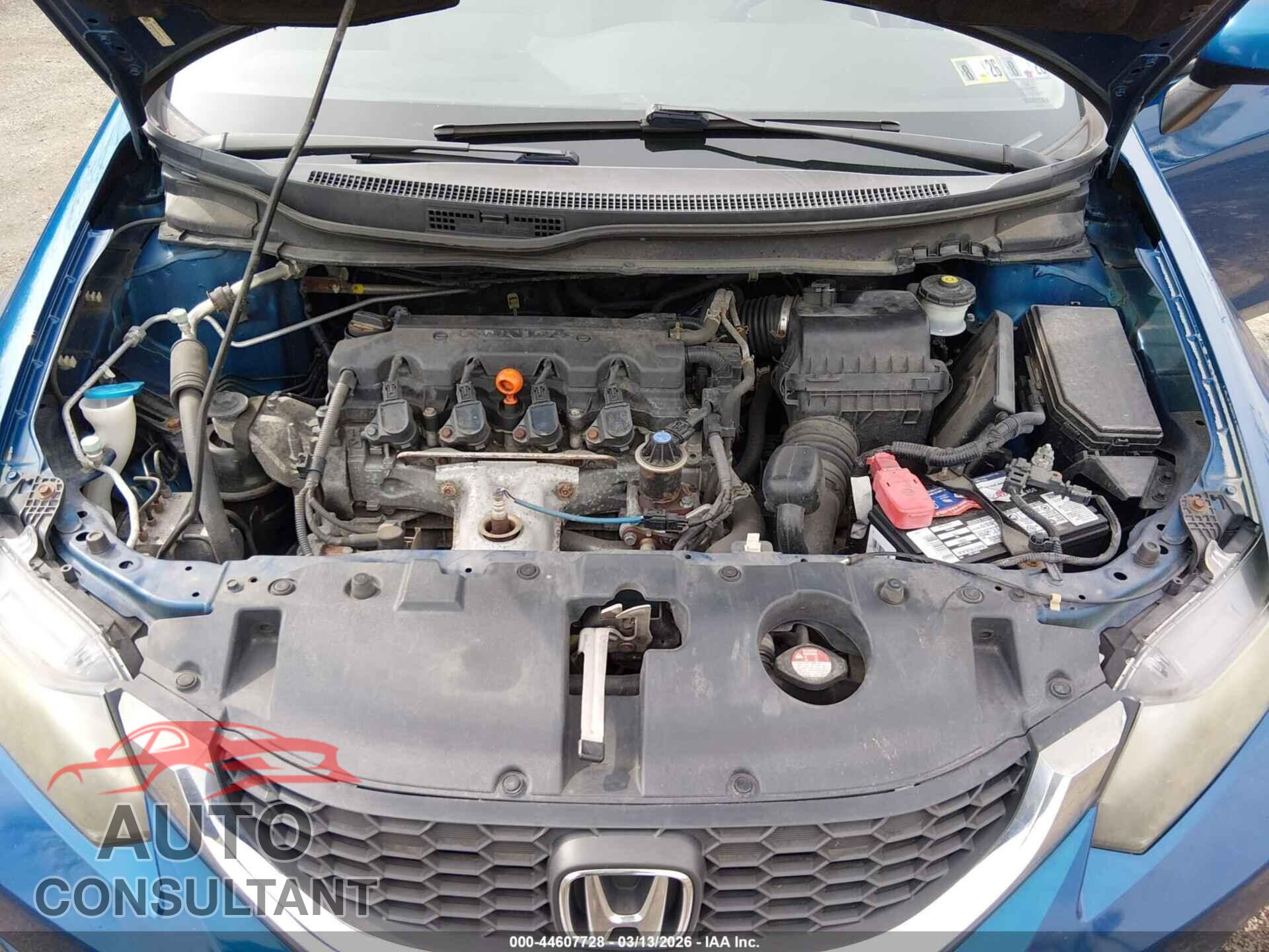 HONDA CIVIC 2013 - 19XFB2F53DE222113