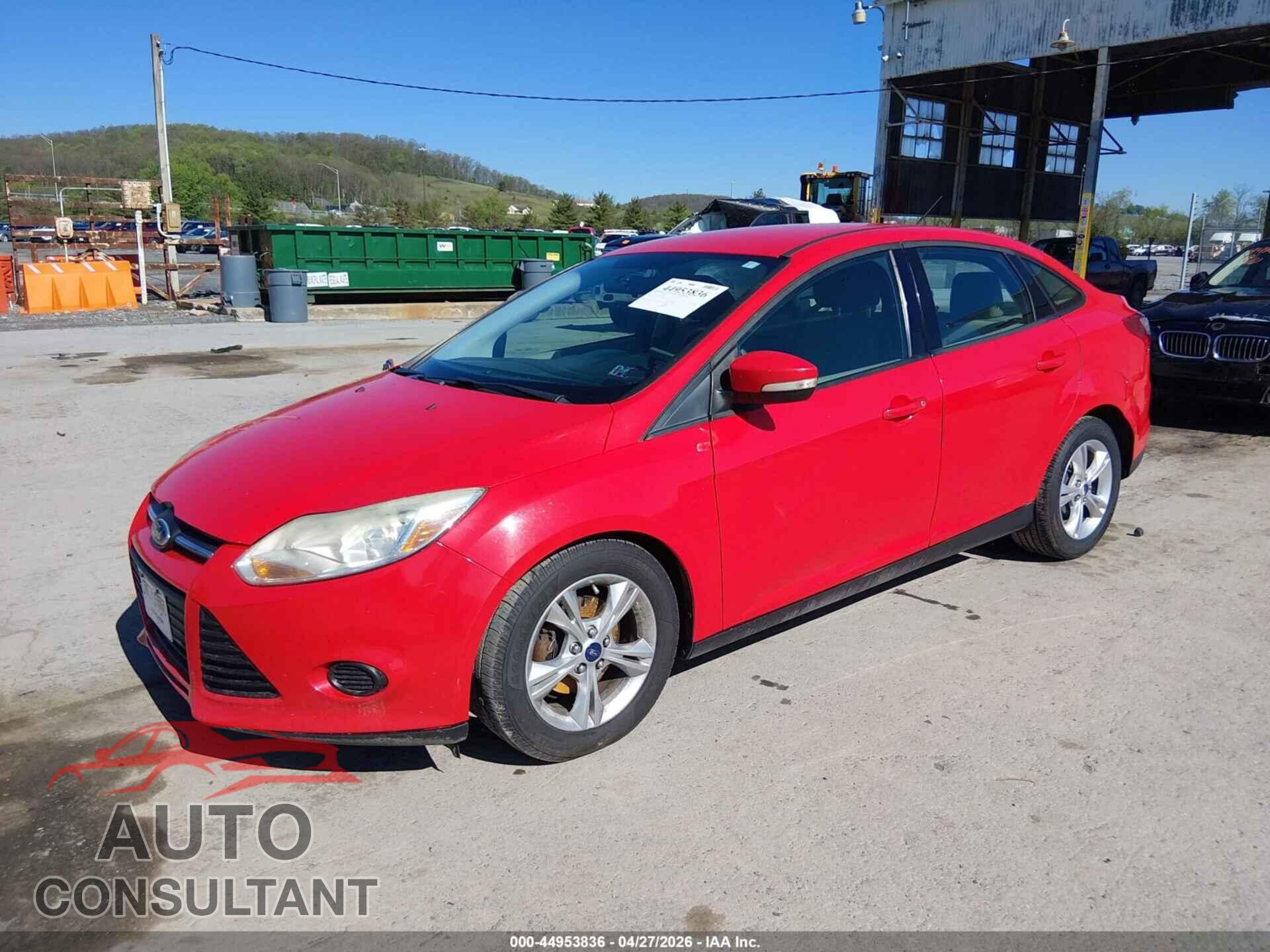 FORD FOCUS 2013 - 1FADP3F21DL339836