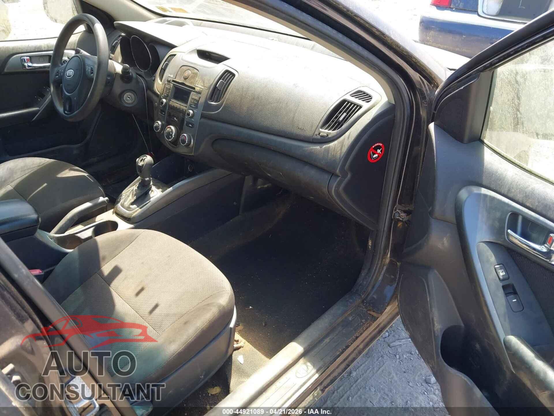 KIA FORTE 2013 - KNAFU4A20D5689923