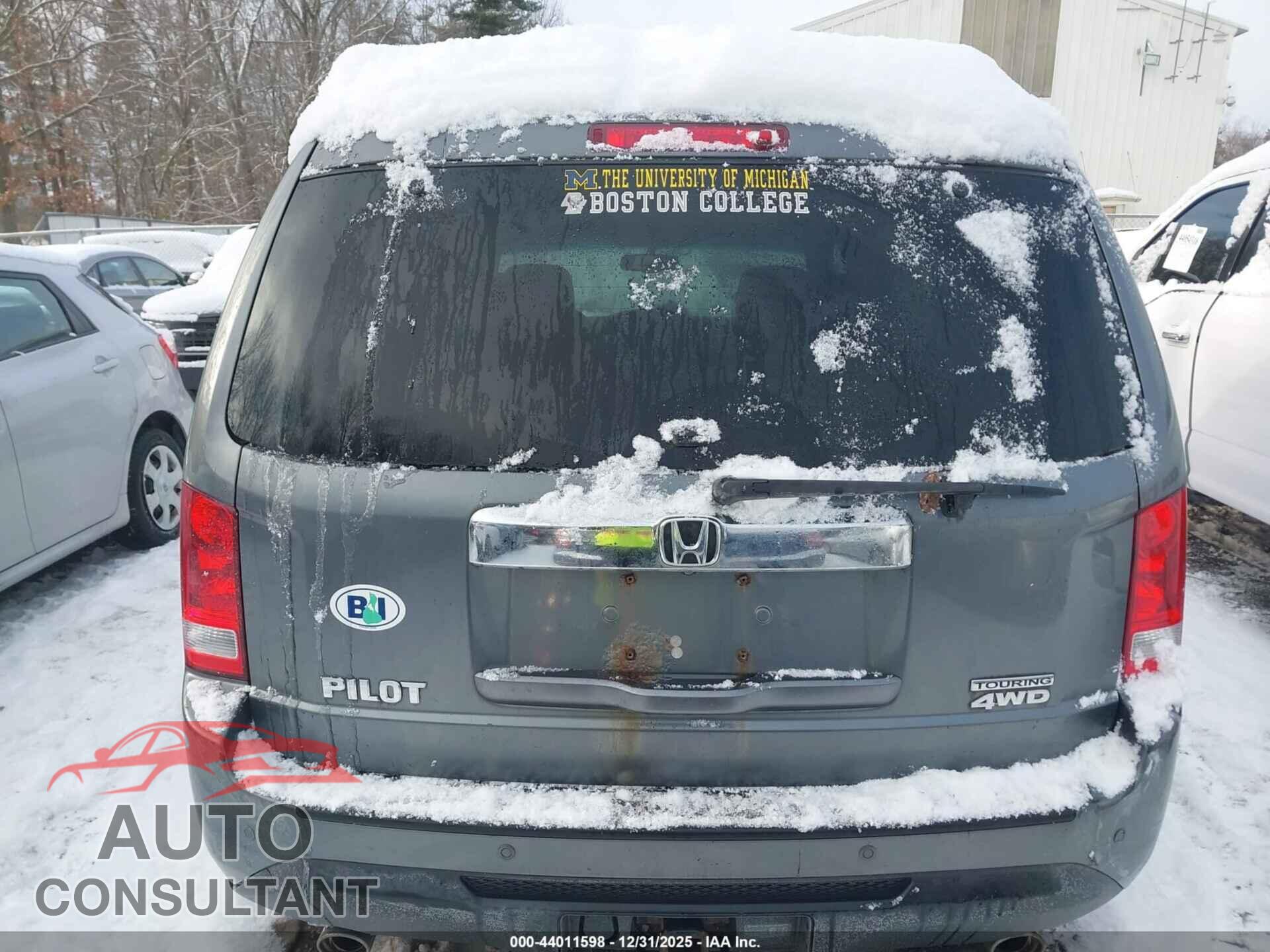 HONDA PILOT 2013 - 5FNYF4H97DB027330