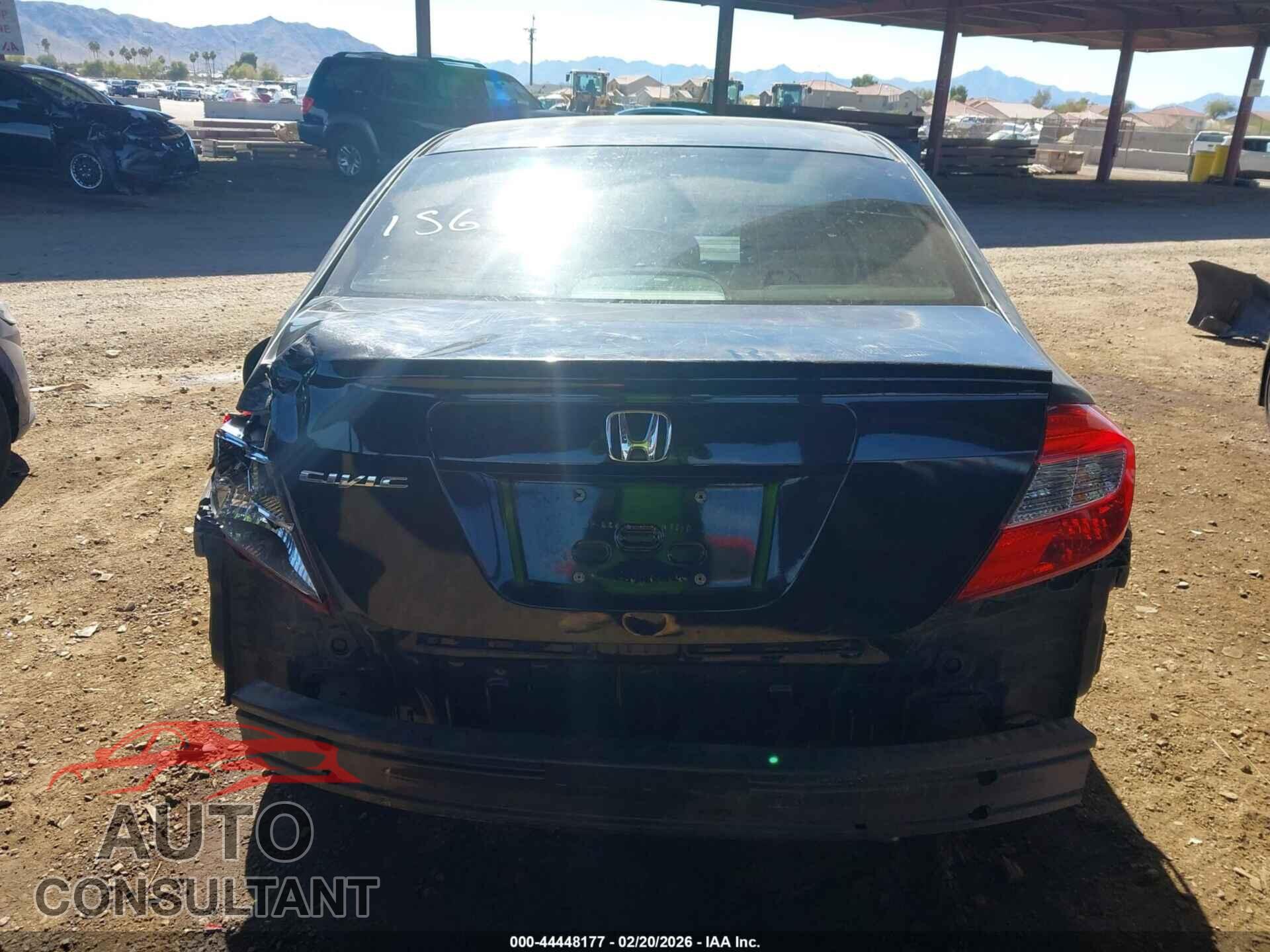 HONDA CIVIC 2012 - 2HGFB2F52CH602581