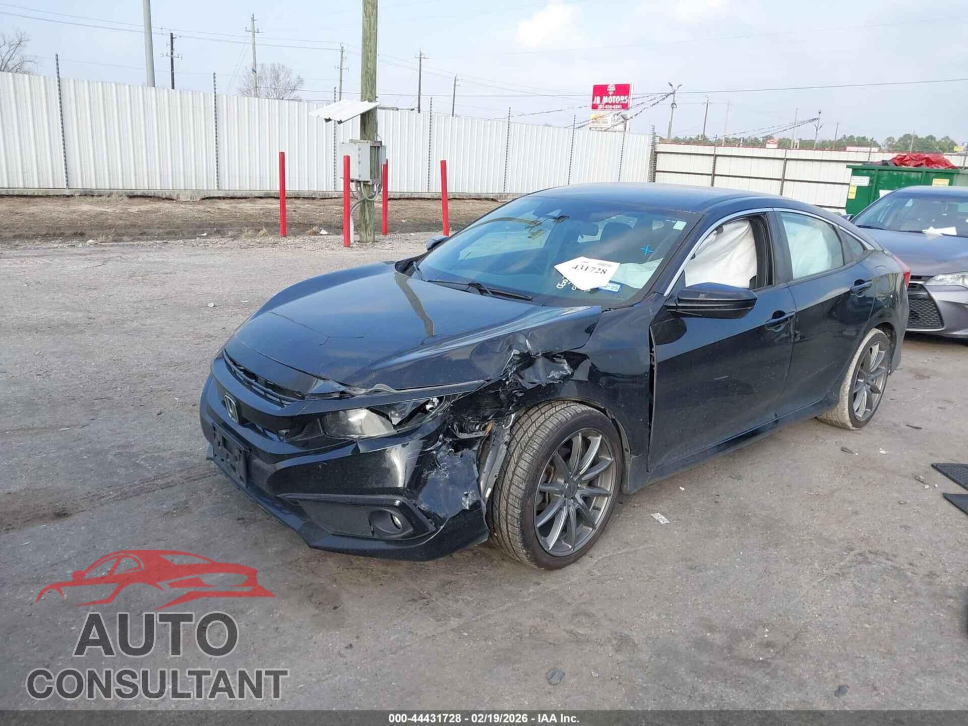 HONDA CIVIC 2019 - 2HGFC2F88KH545860