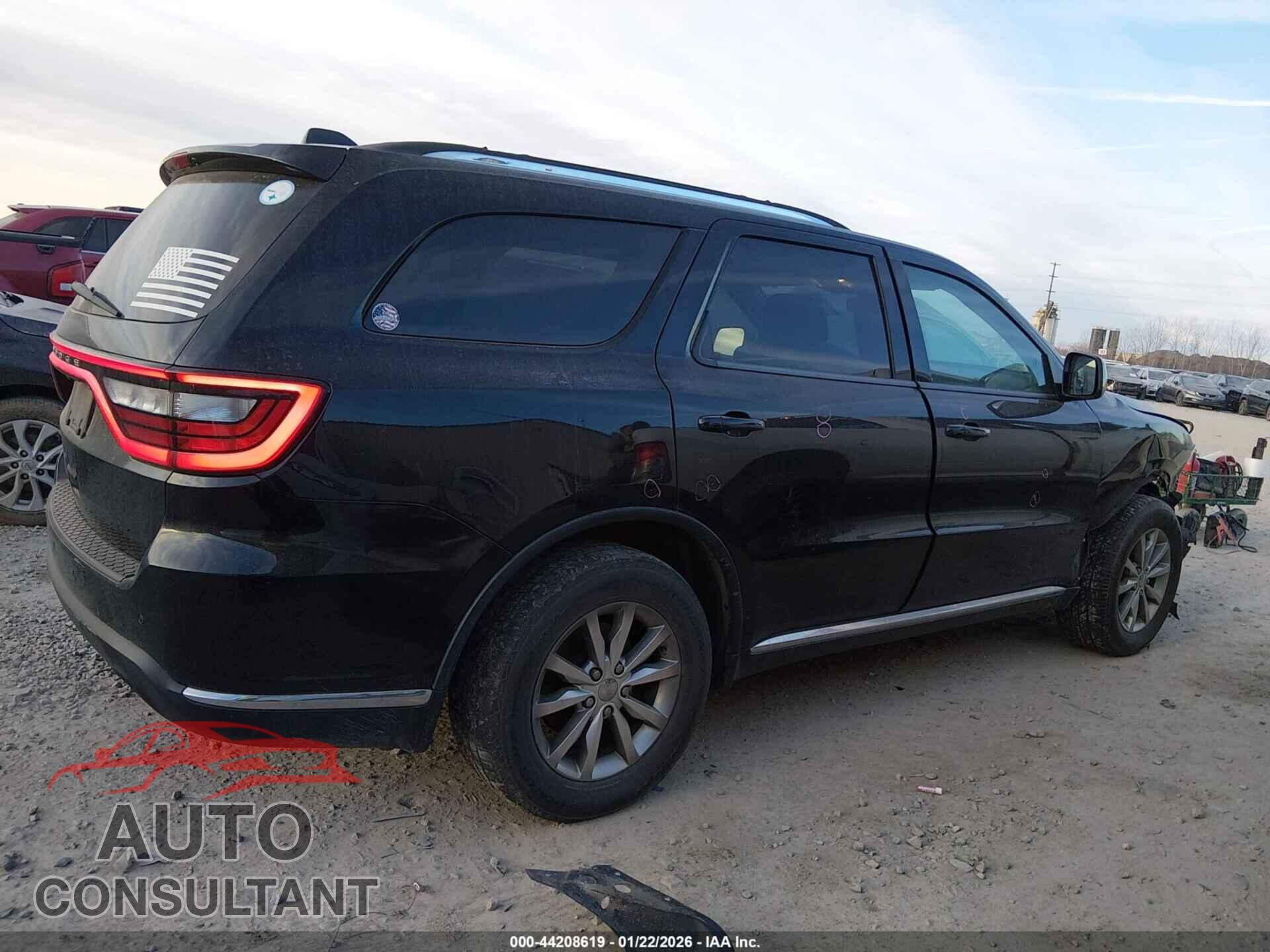 DODGE DURANGO 2017 - 1C4RDJAG6HC806237