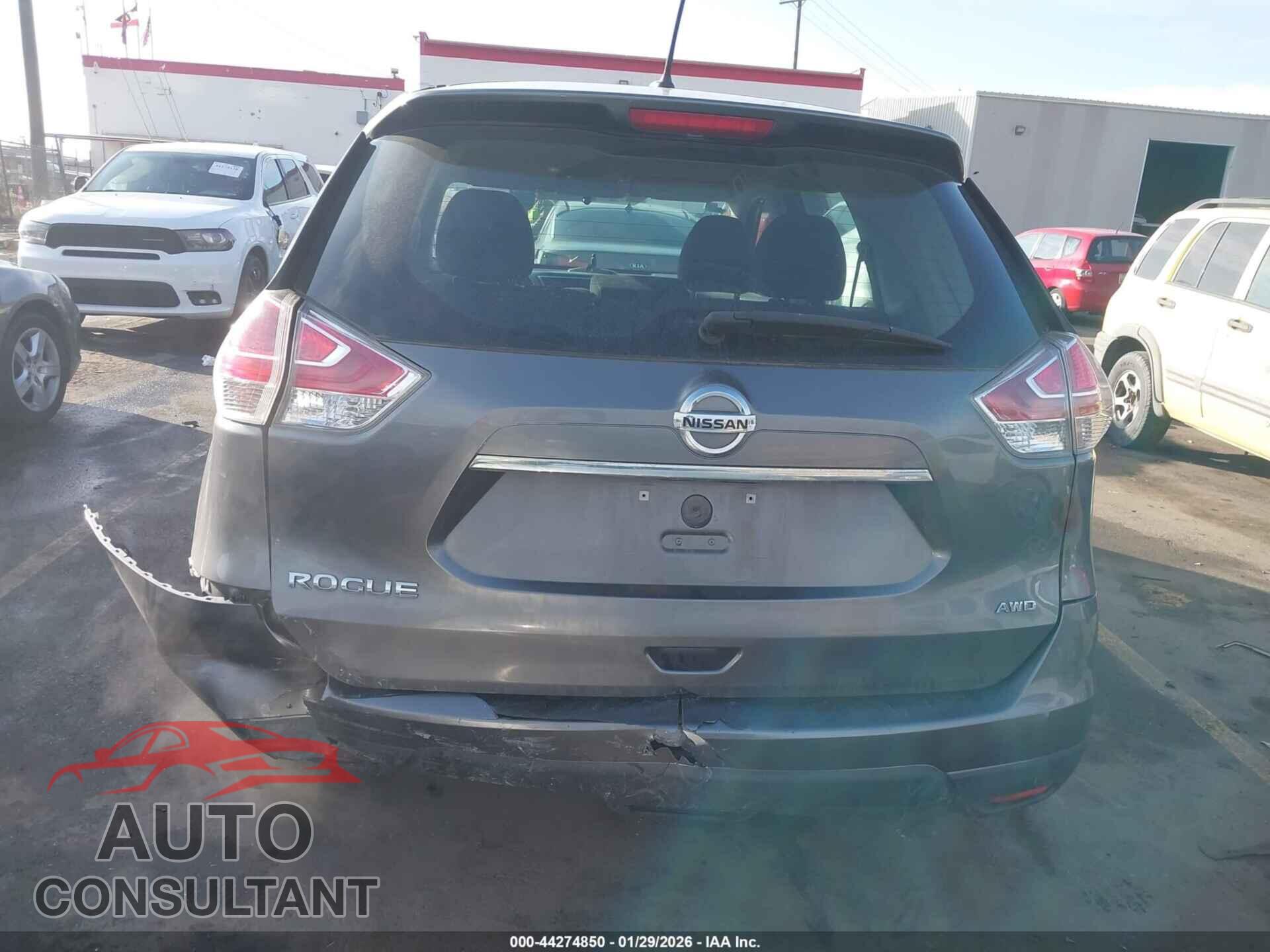 NISSAN ROGUE 2015 - KNMAT2MV7FP529703