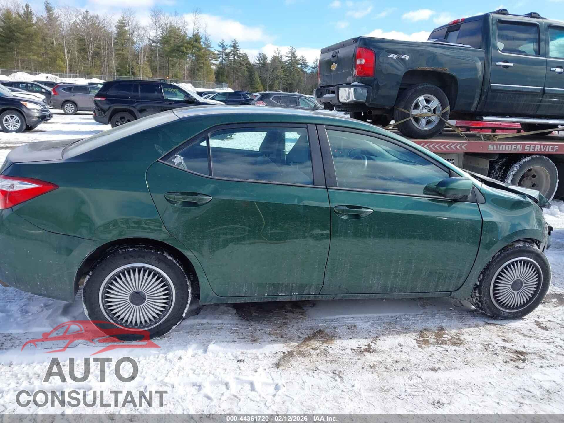TOYOTA COROLLA 2015 - 2T1BURHEXFC376236