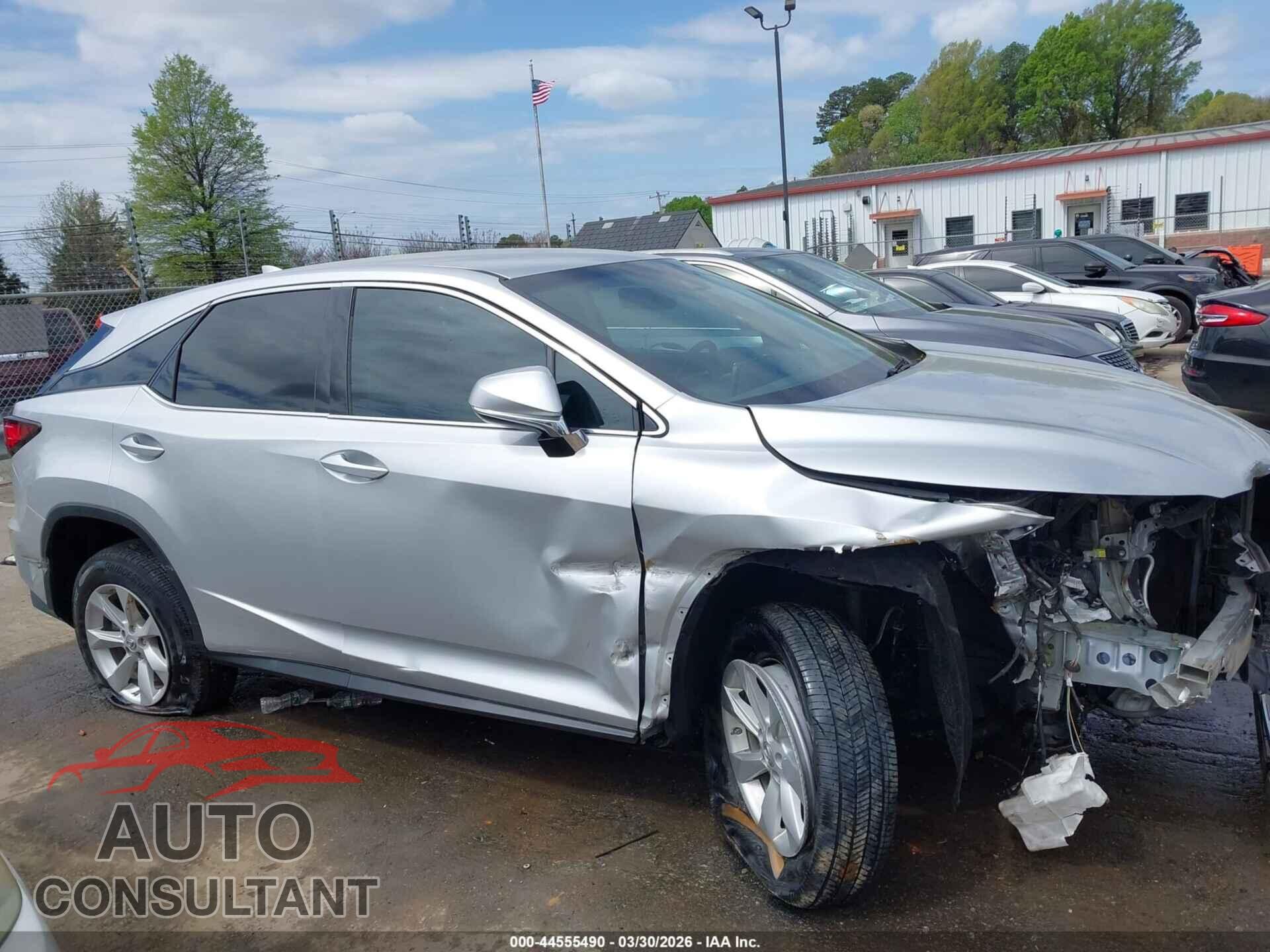LEXUS RX 350 2017 - 2T2ZZMCA7HC081004