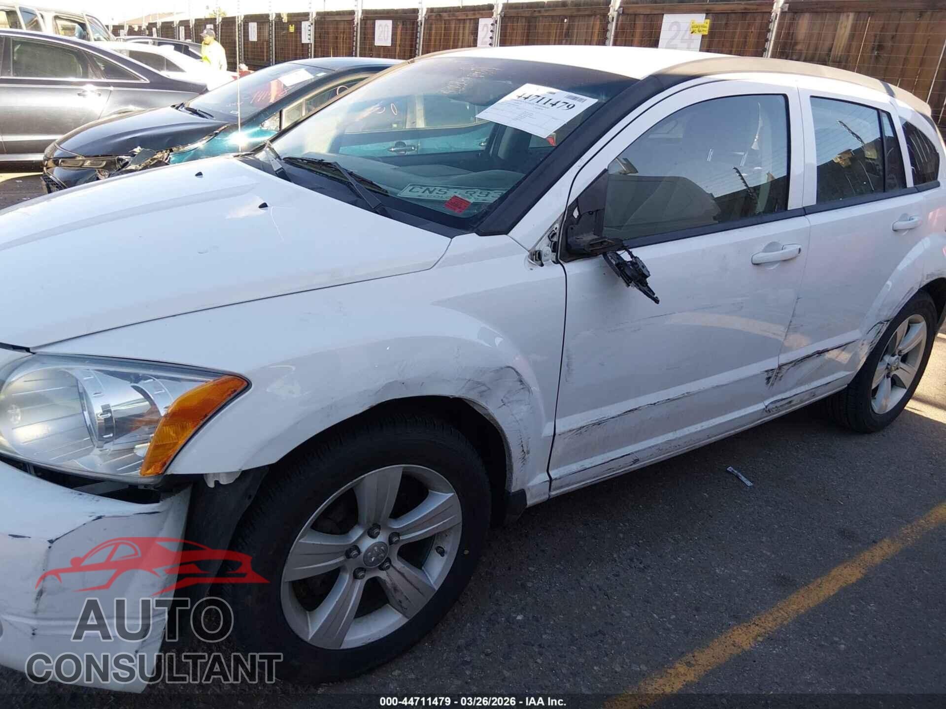 DODGE CALIBER 2011 - 1B3CB3HA2BD254831