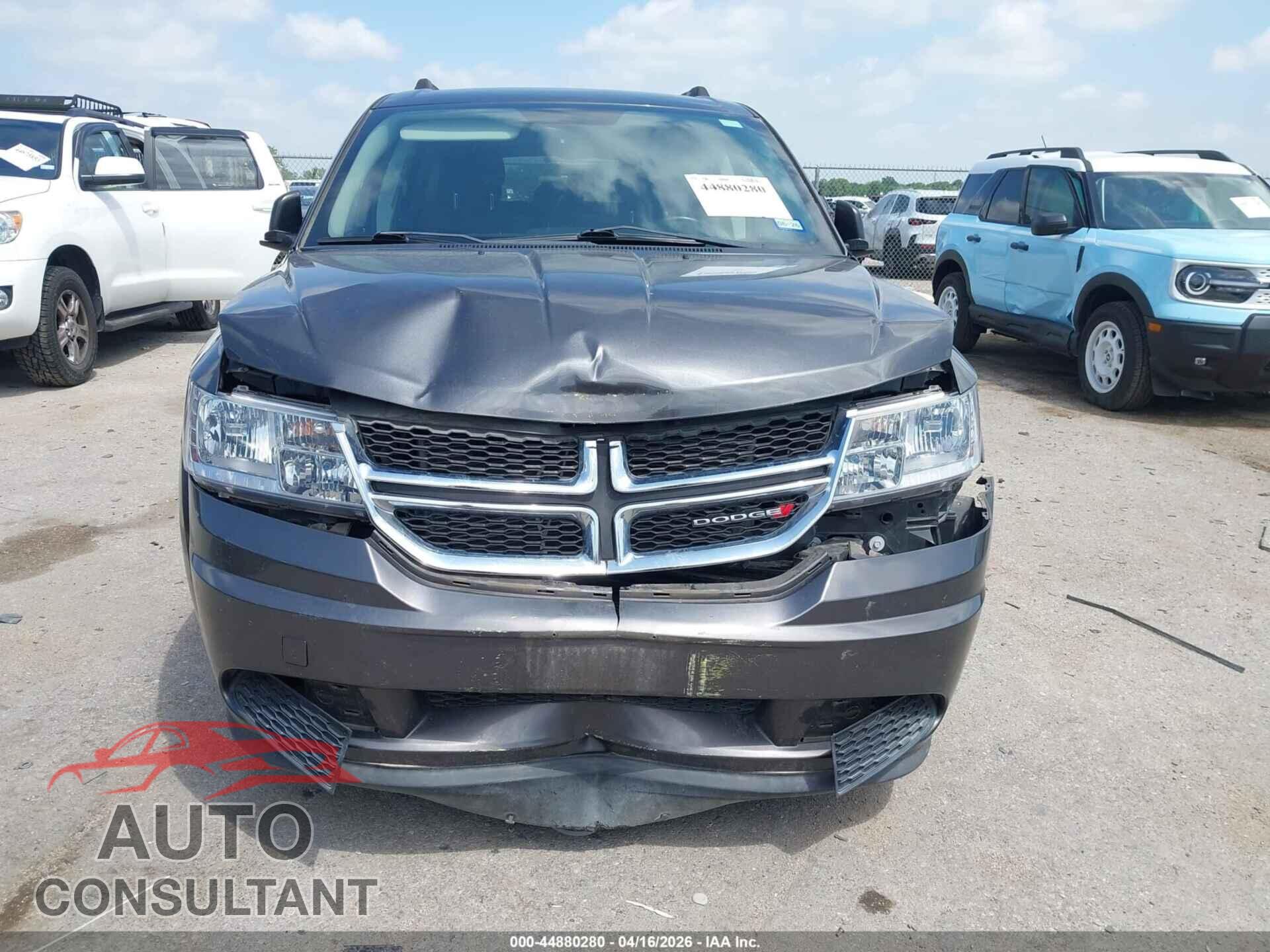 DODGE JOURNEY 2014 - 3C4PDCAB4ET258875