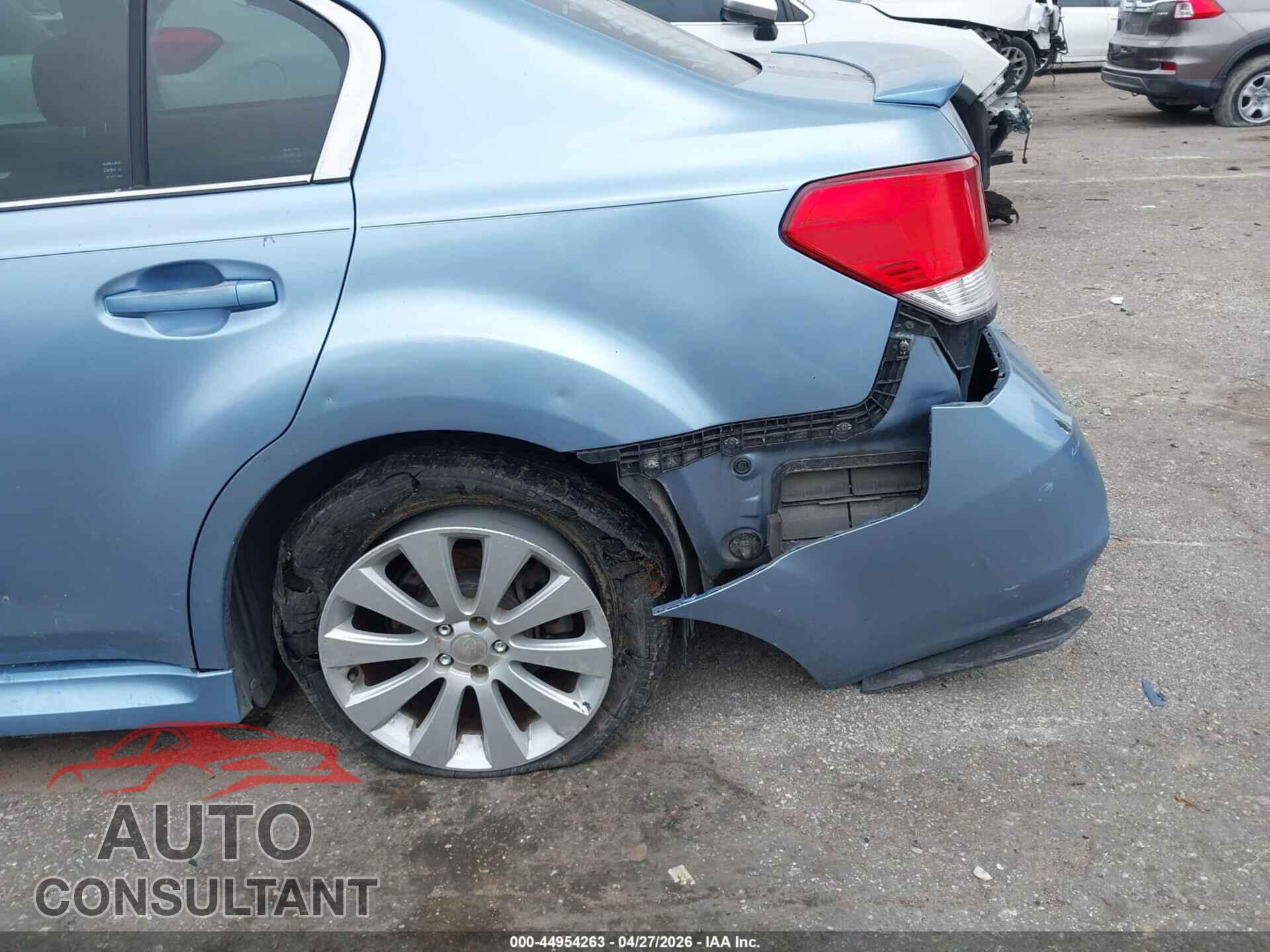 SUBARU LEGACY 2010 - 4S3BMEH66A2232563