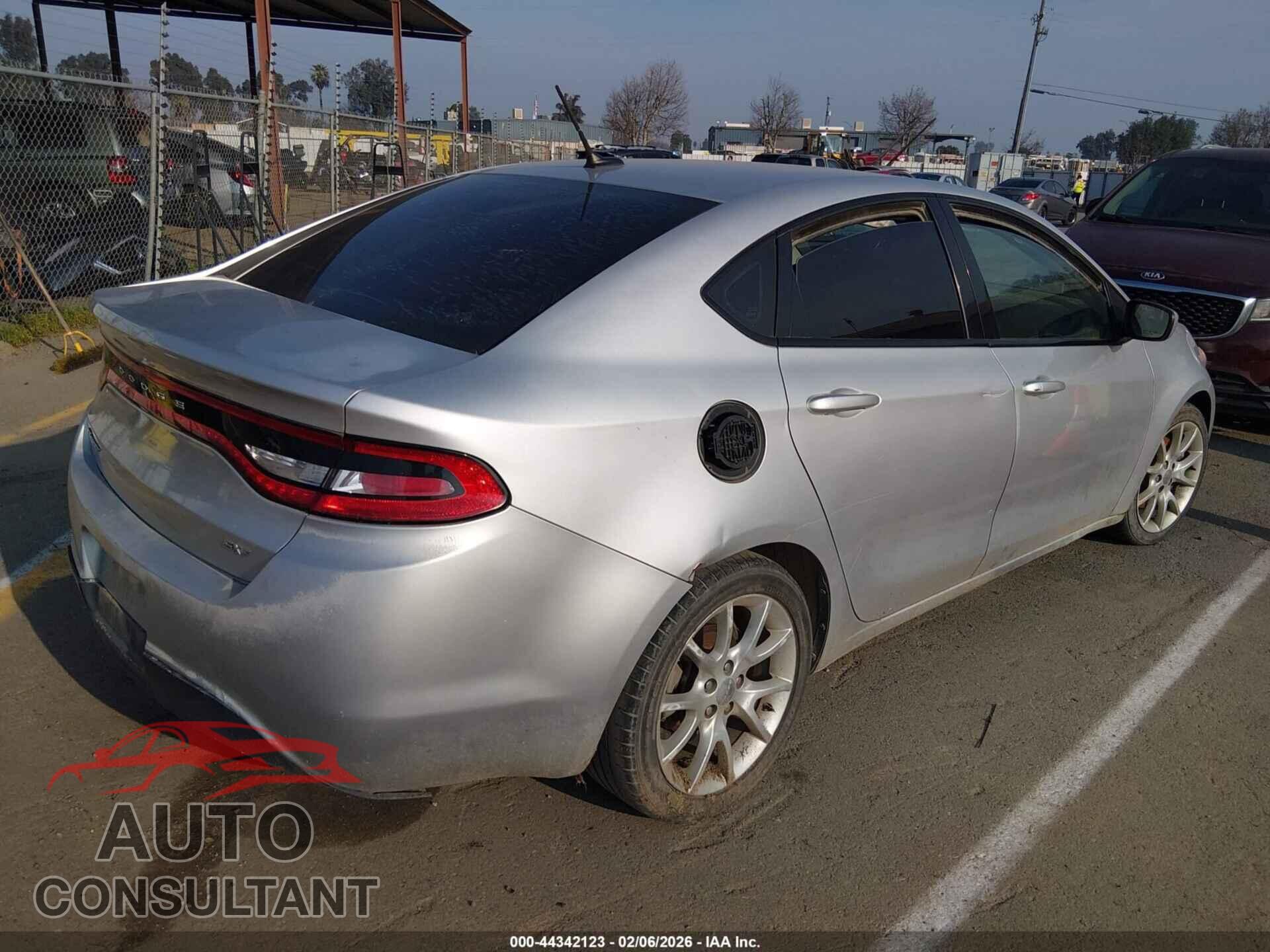 DODGE DART 2013 - 1C3CDFBA2DD267850