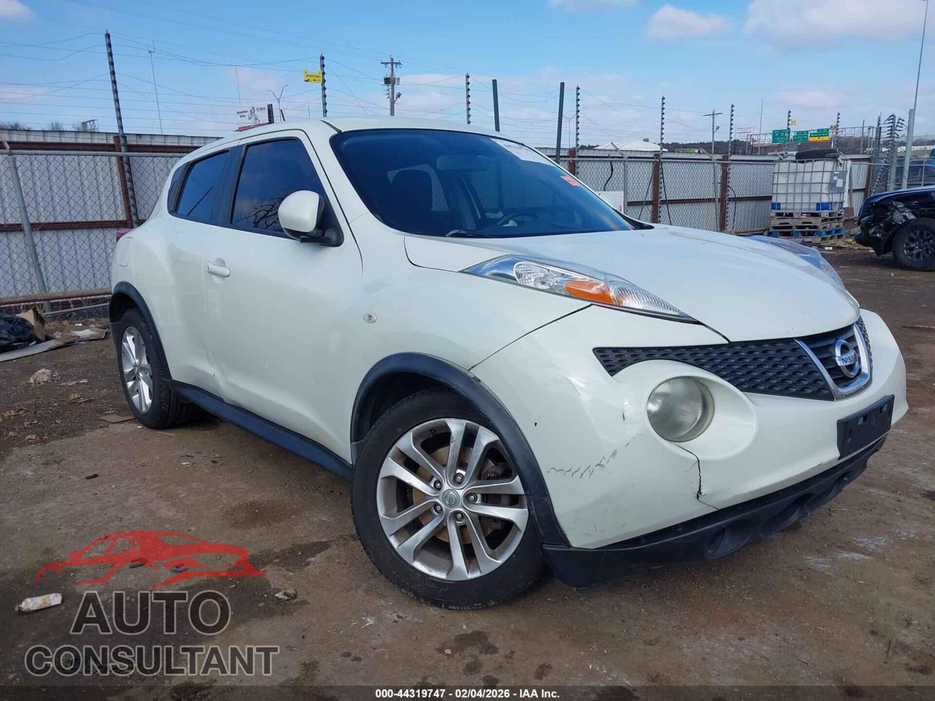 NISSAN JUKE 2012 - JN8AF5MV2CT122100