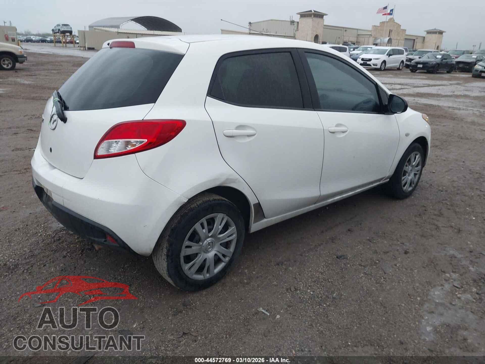 MAZDA MAZDA2 2012 - JM1DE1KY4C0150855