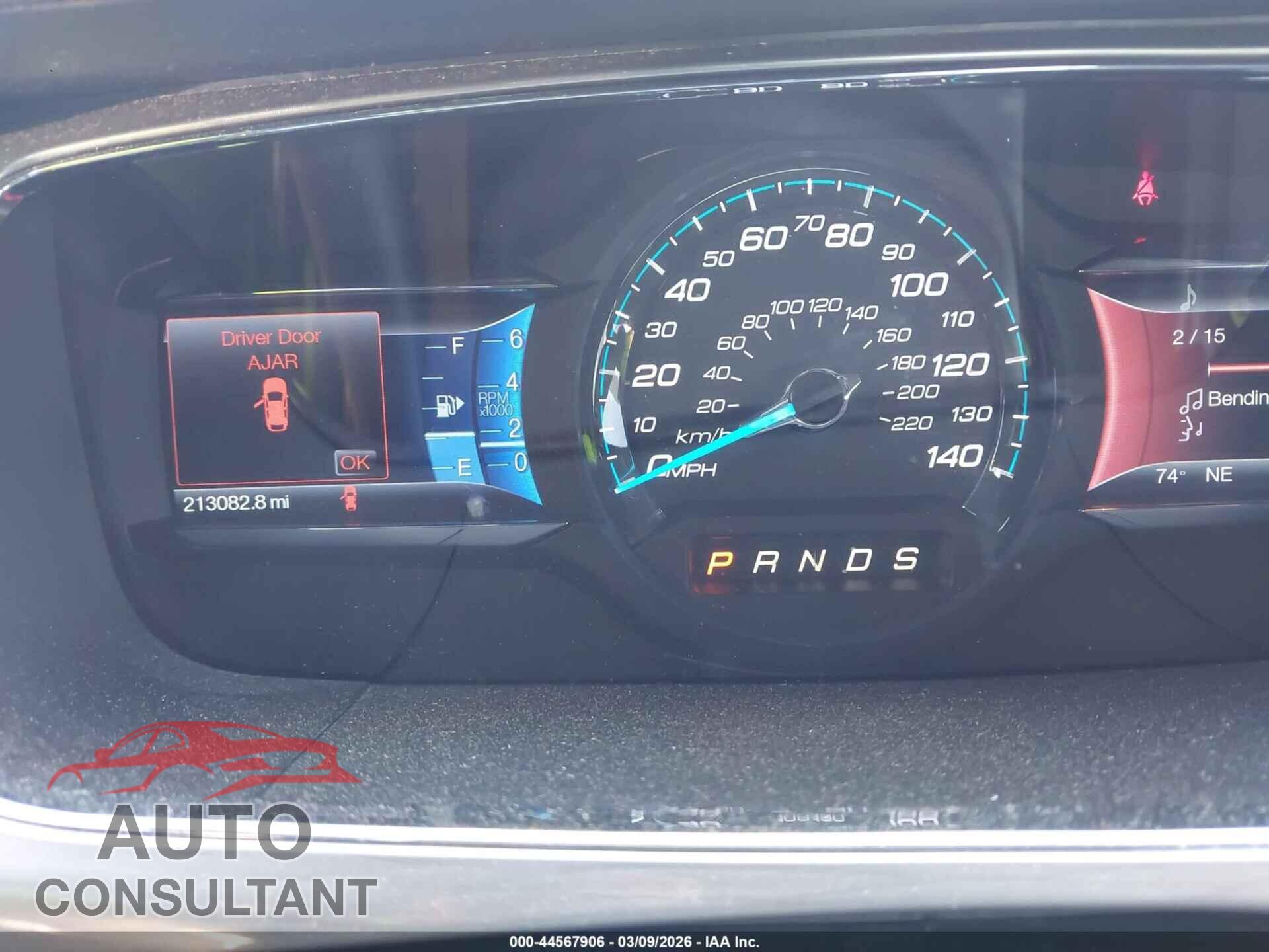 FORD TAURUS 2013 - 1FAHP2E85DG204904